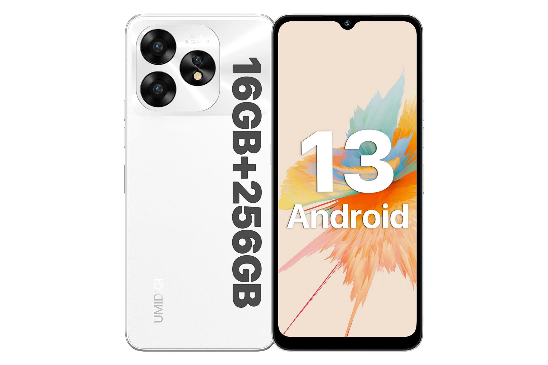 گوشی اومی دیجی UMIDIGI A15 سفید