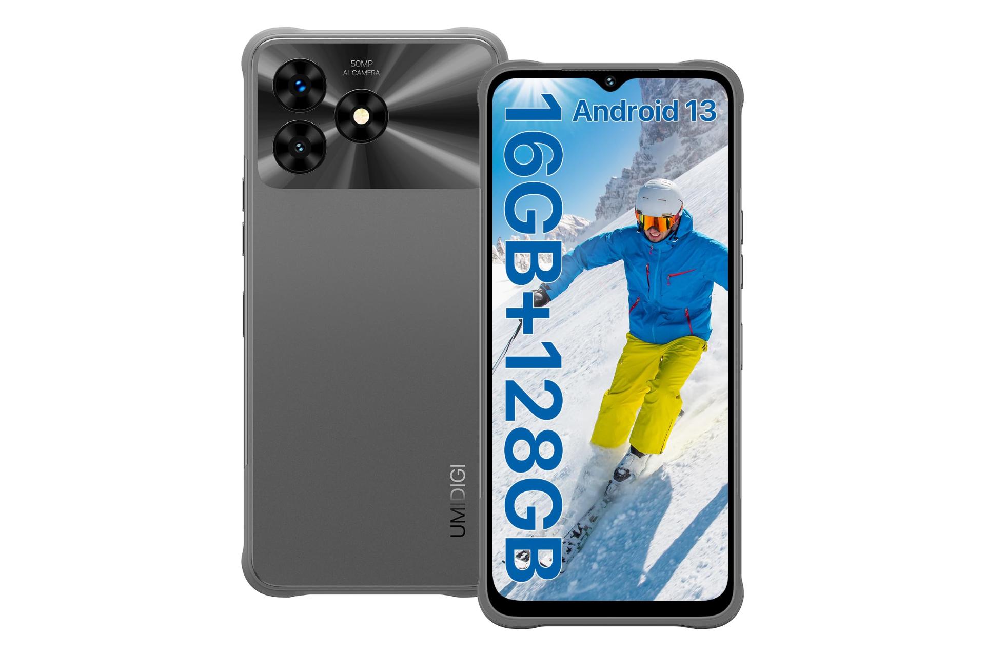 گوشی اومی دیجی UMIDIGI G5 Mecha خاکستری
