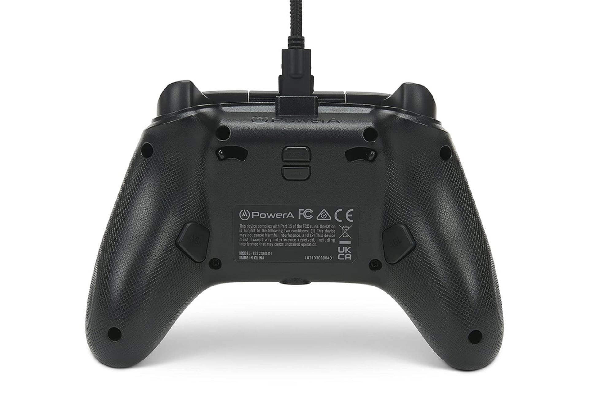 دسته بازی پاور ای PowerA Spectra Infinity نمای پشت