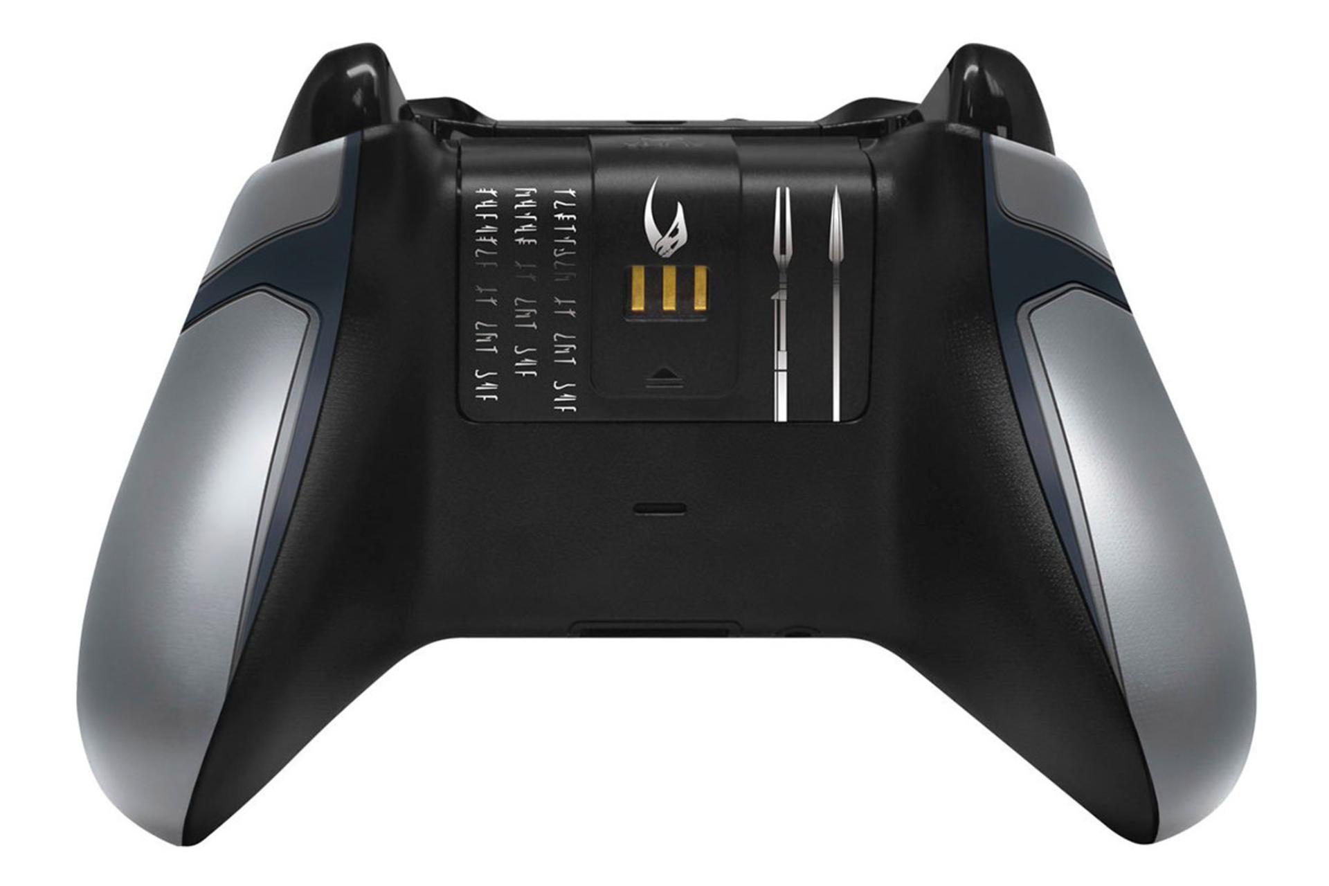 دسته بازی ریزر Razer Xbox Wireless Controller Mandalorian نمای پشت