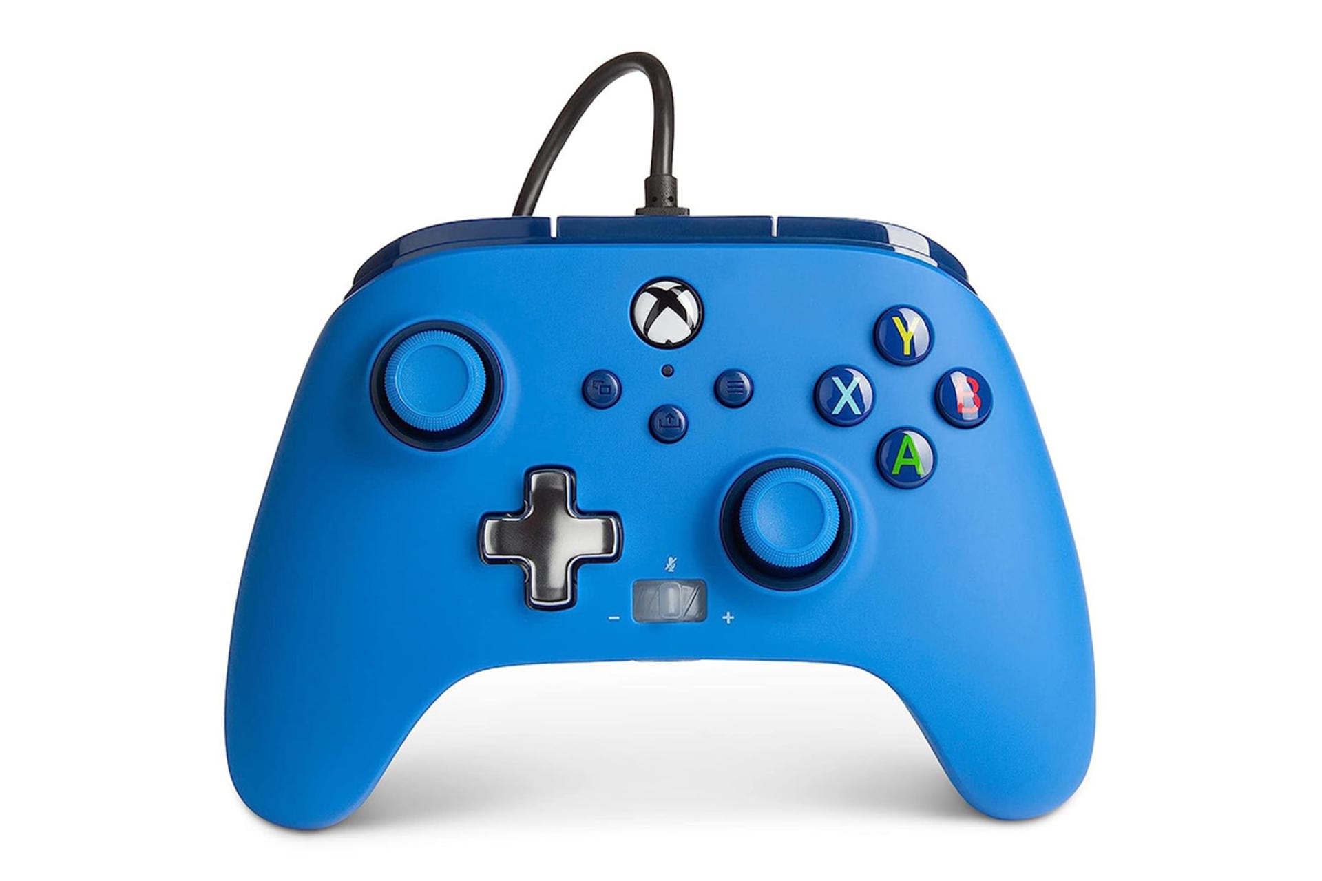 دسته بازی پاور ای PowerA Enhanced Wired Controller for Xbox Series X|S آبی
