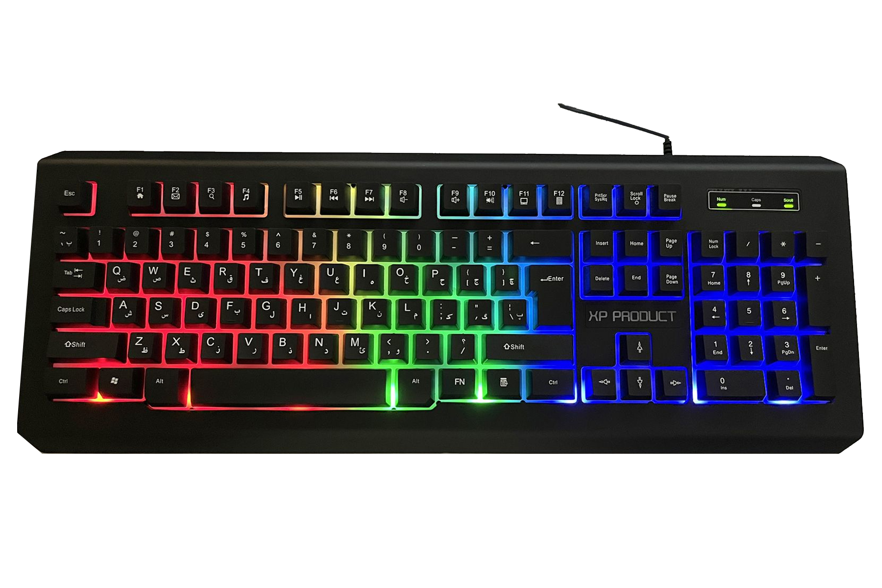 قیمت کیبورد ایکس پی پروداکت XP Product XP-9100، مقایسه و خرید در زوبین