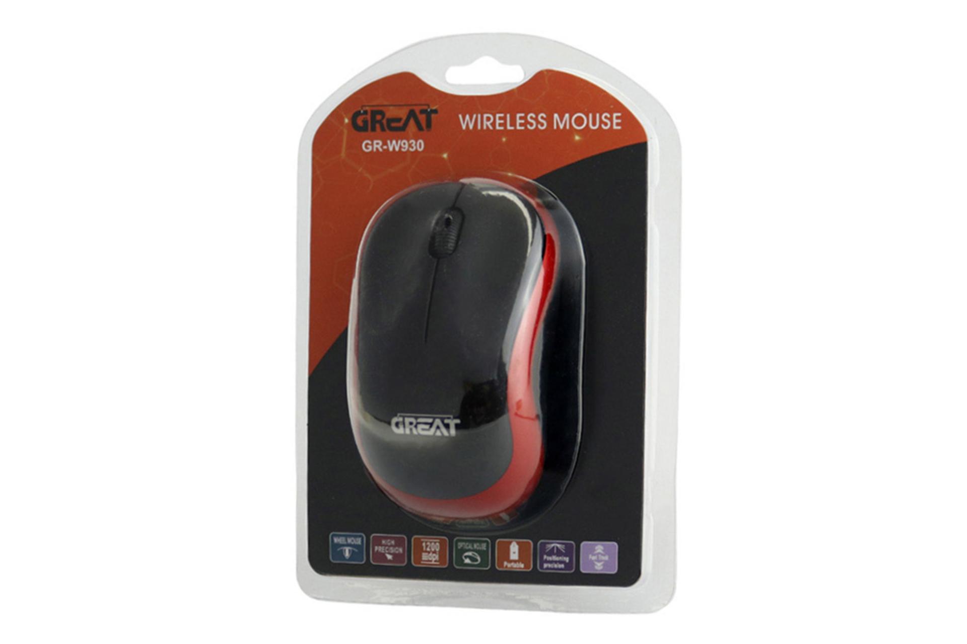 جعبه ماوس گریت Great GR-W930