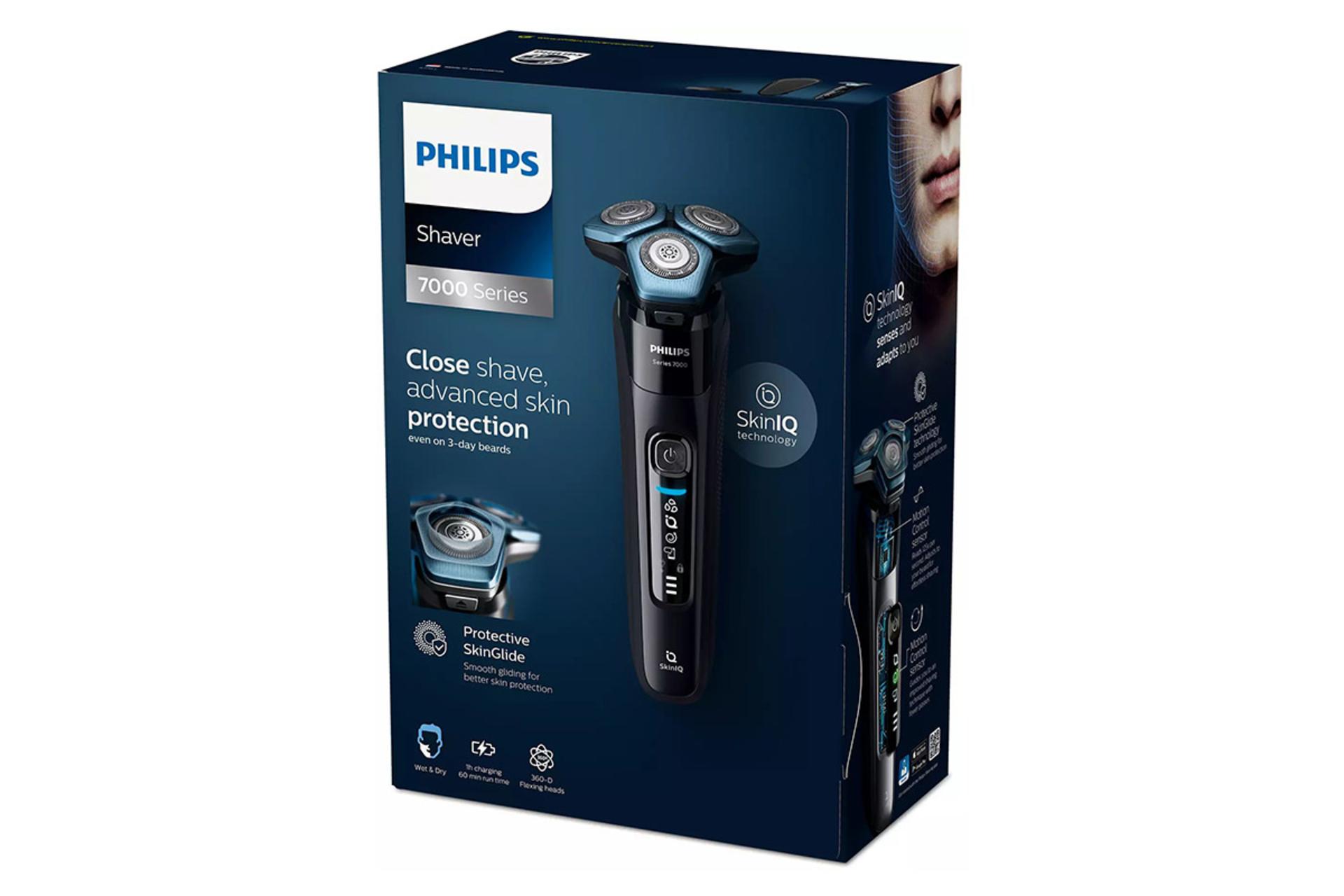 بسته بندی ماشین اصلاح و ریش تراش فیلیپس Philips S7783