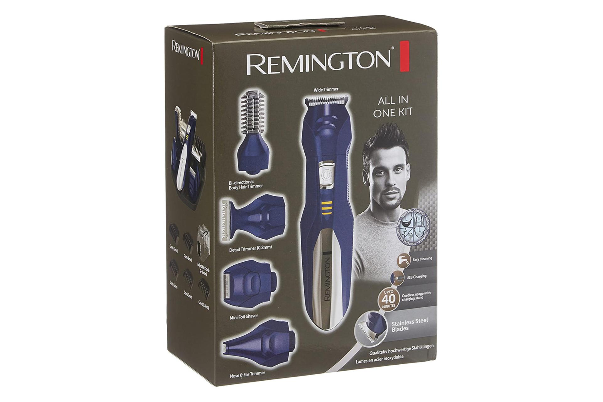 بسته بندی ماشین اصلاح و ریش تراش رمینگتون Remington PG6045