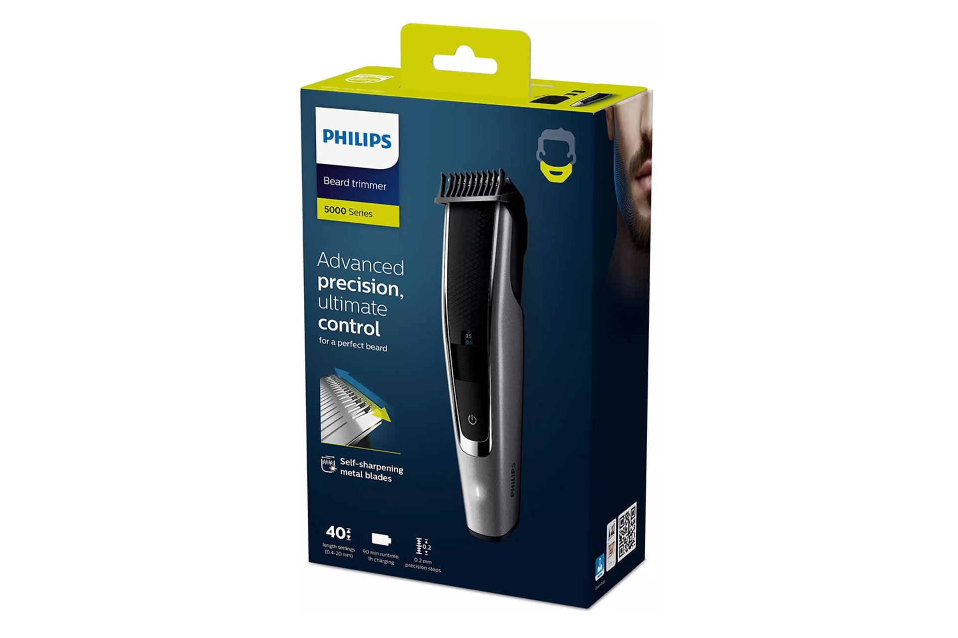 بسته بندی ماشین اصلاح و ریش تراش فیلیپس Philips BT5502