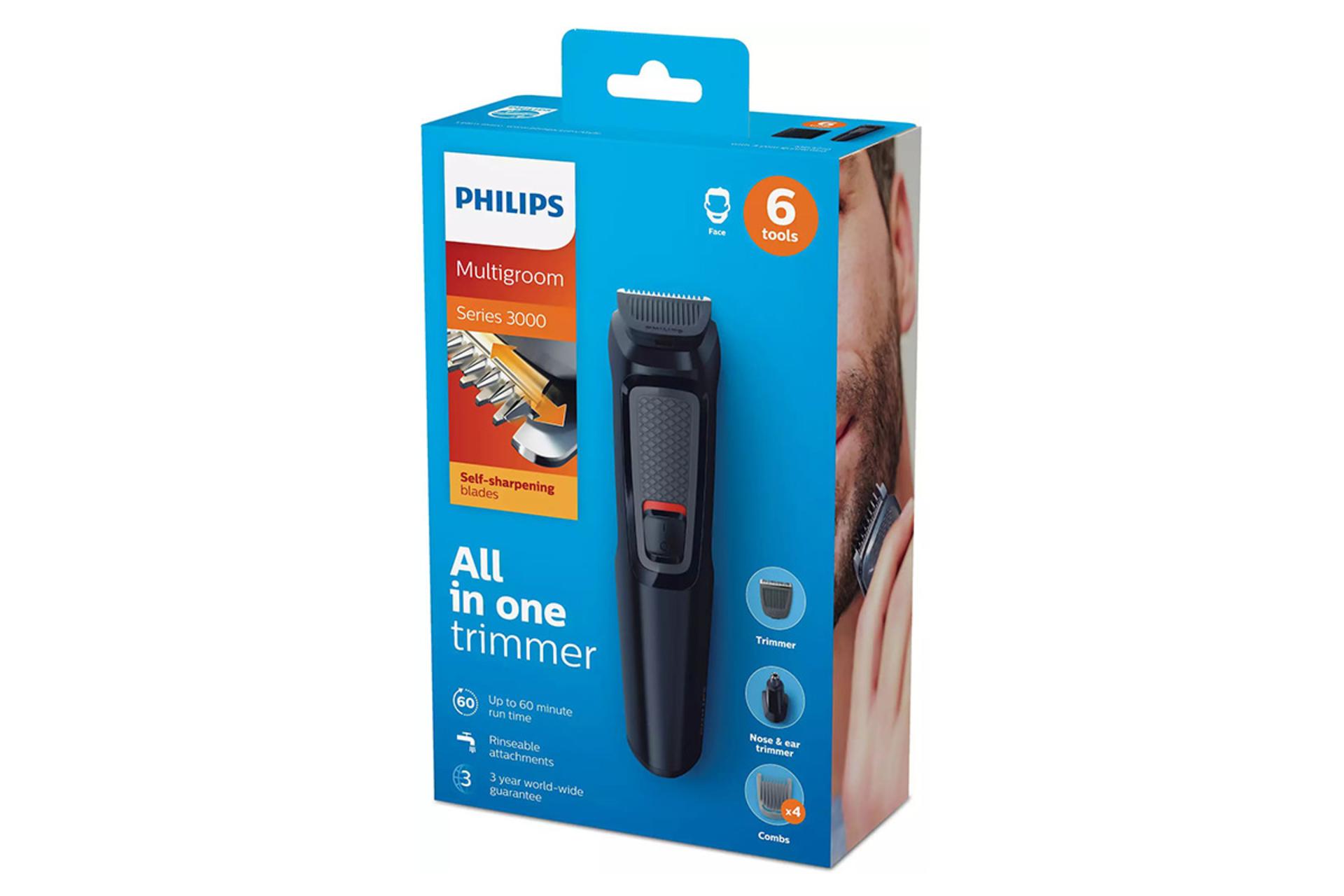 بسته بندی ماشین اصلاح و ریش تراش فیلیپس Philips MG3710