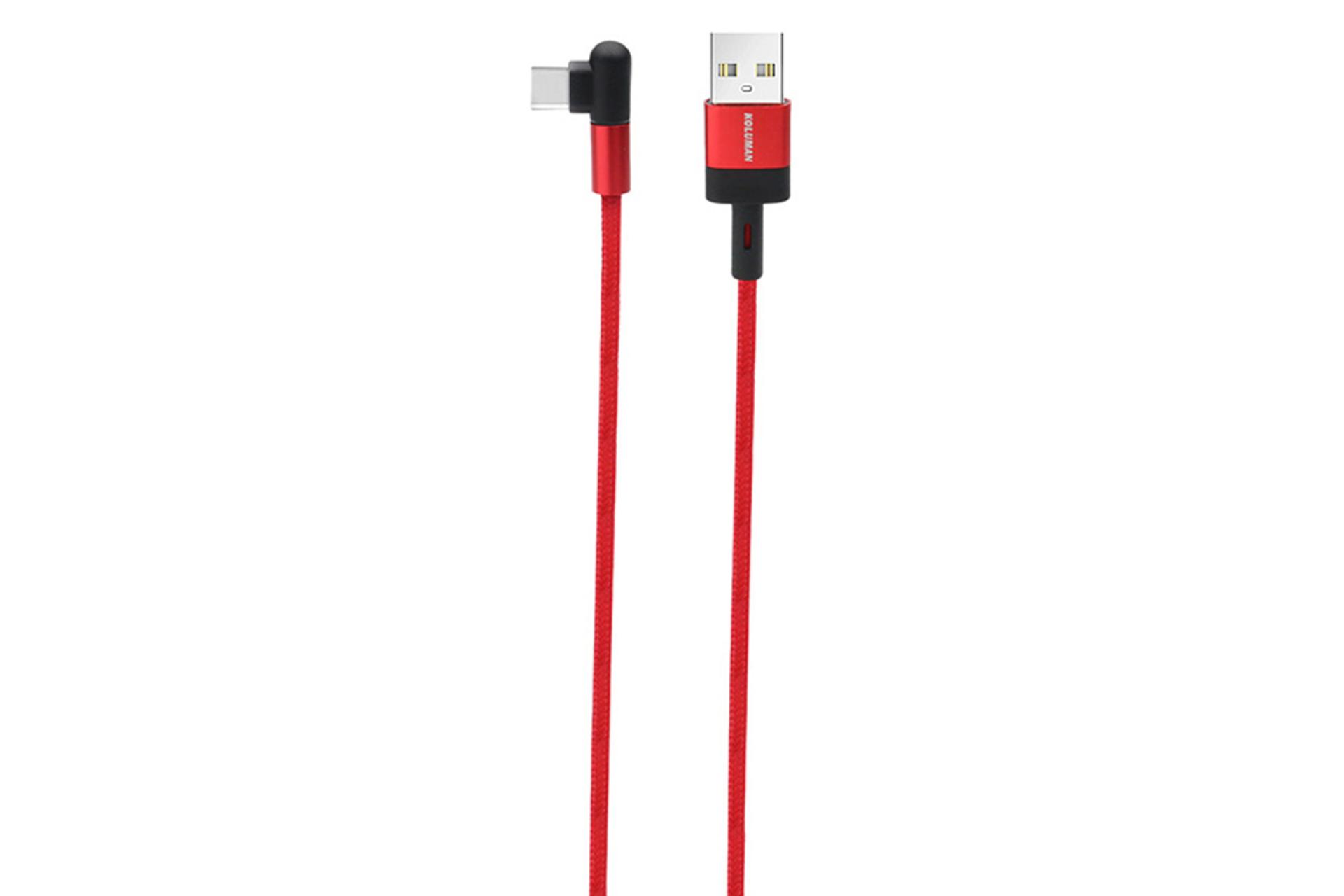 کابل شارژ USB کلومن Type-A به Type-C مدل KD-51 با طول 1 متر