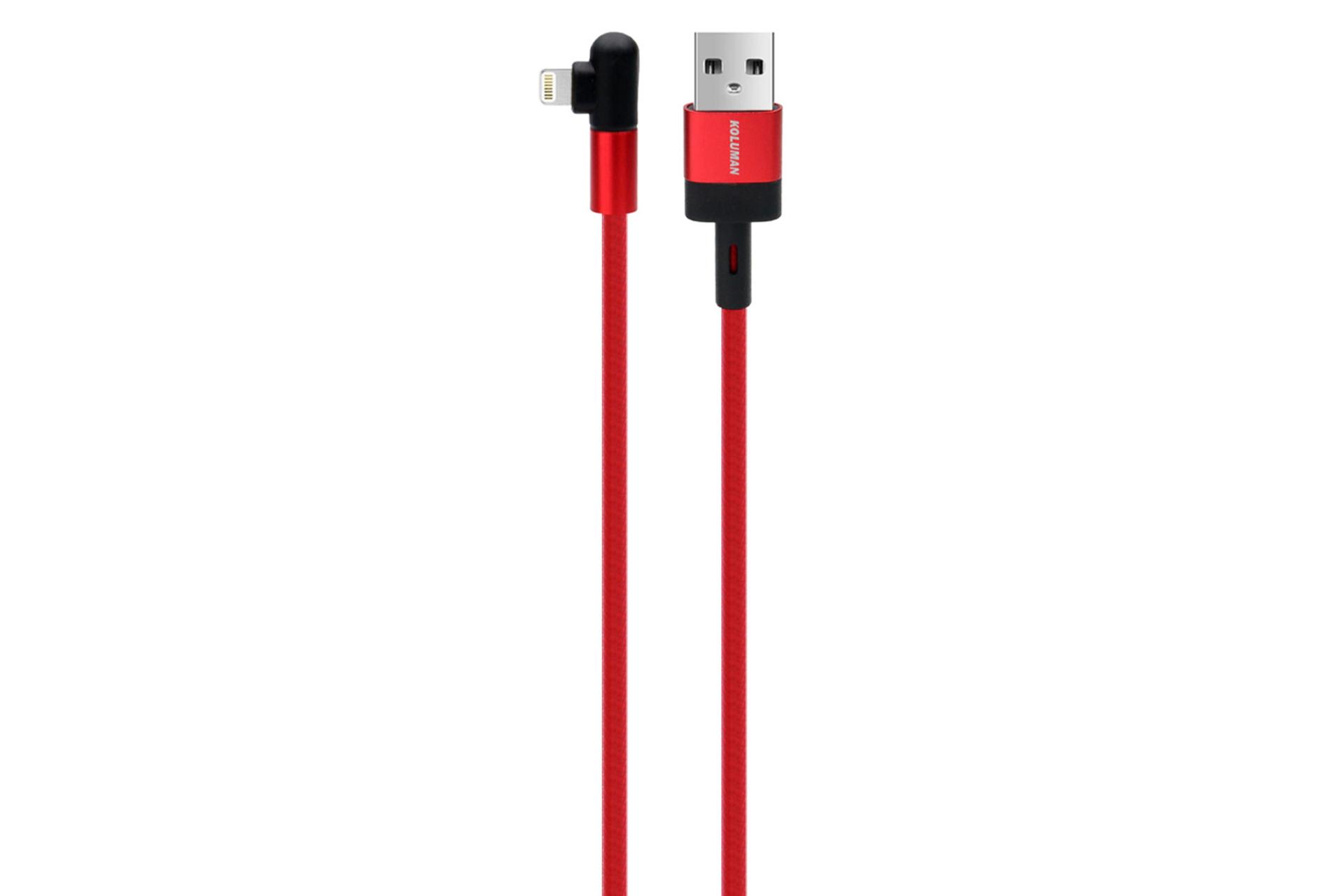 کابل شارژ USB کلومن Type-A به Lightning مدل KD-51 با طول 1 متر