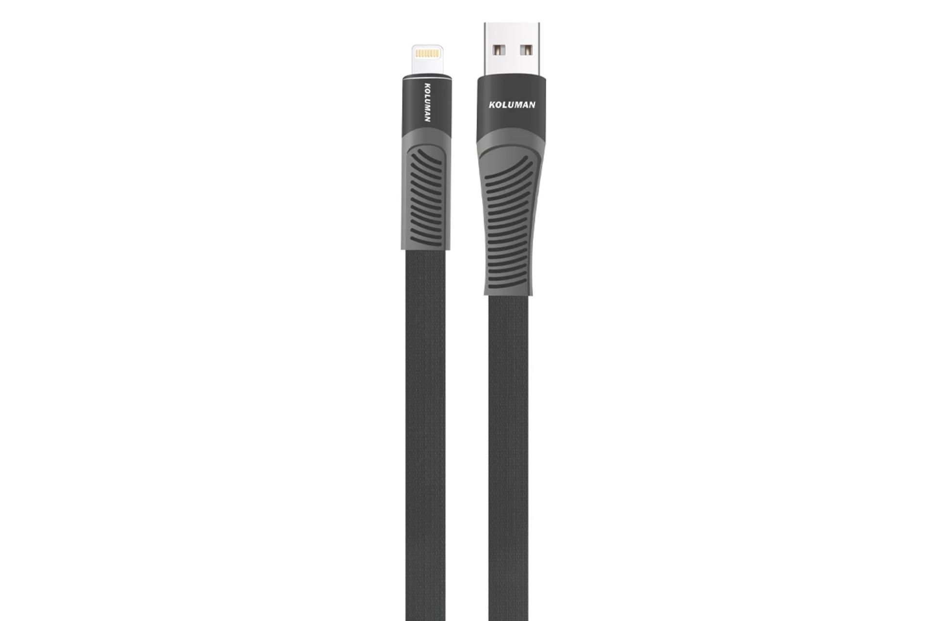 کابل شارژ USB کلومن Type-A به Lightning مدل KD-44 با طول 1 متر