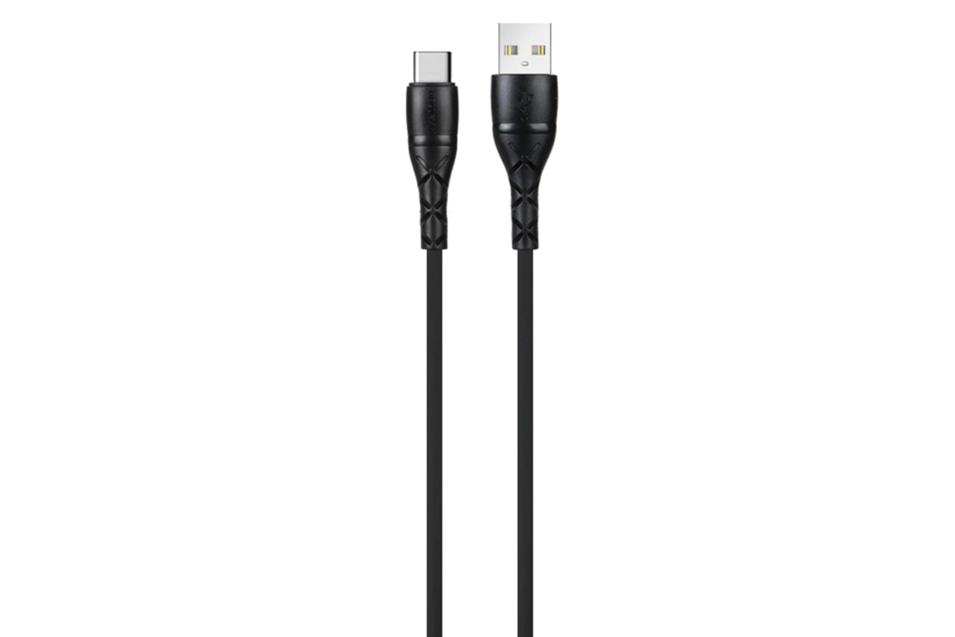 کابل شارژ USB کلومن Type-A به Type-C مدل KD-03 با طول 1 متر