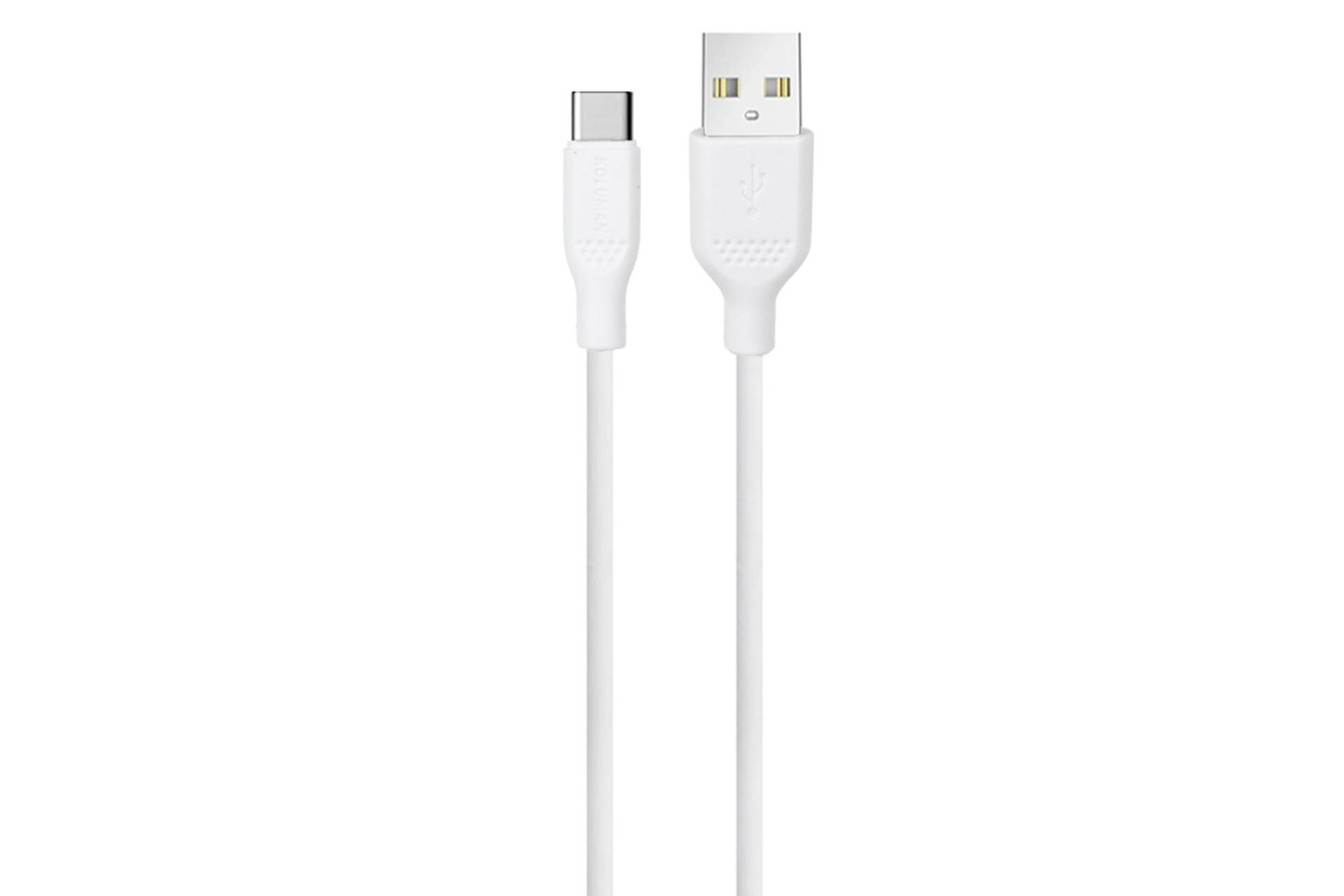 کابل شارژ USB کلومن Type-A به Type-C مدل KD-02 با طول 1 متر