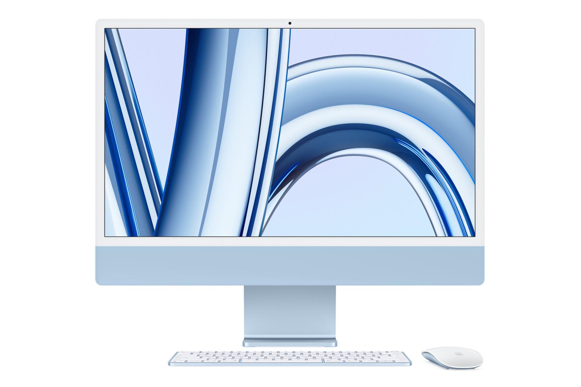 کامپیوتر همه کاره Apple iMac 24 inch 2023 M3 آبی