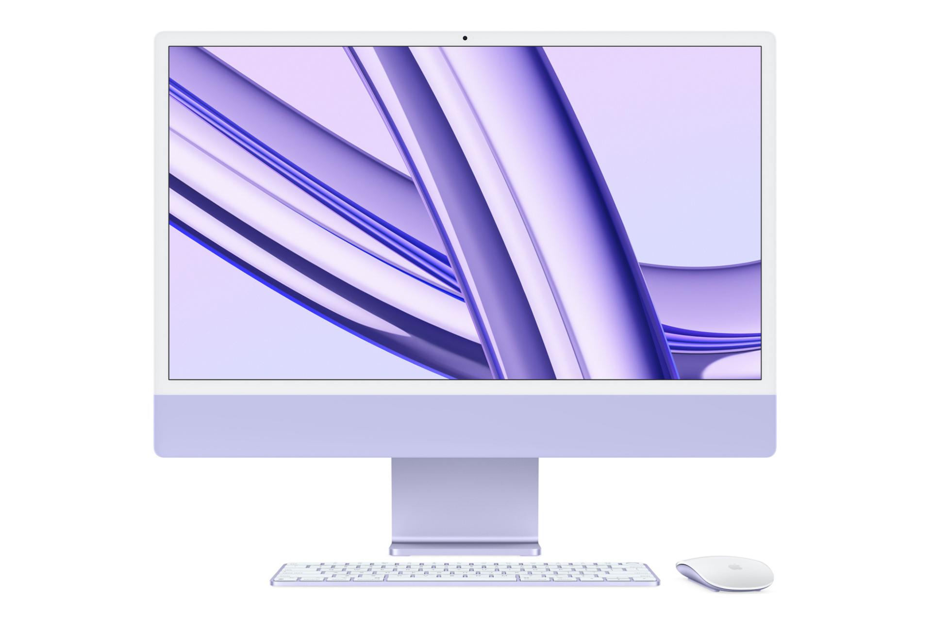 Apple M3 iMac 24-inch, 2023, Two ports