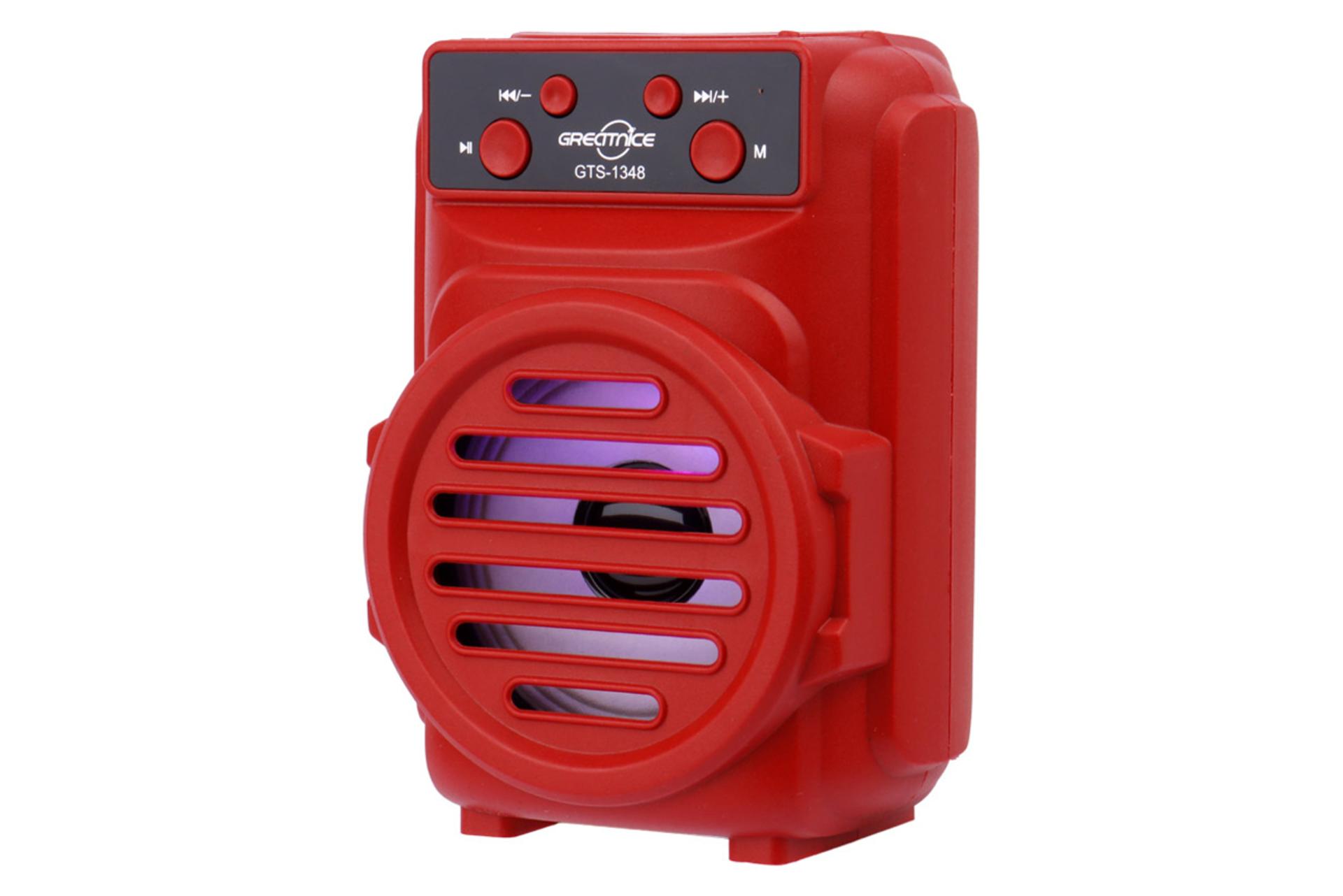 اسپیکر گریت نایس GTS-1348 قرمز
