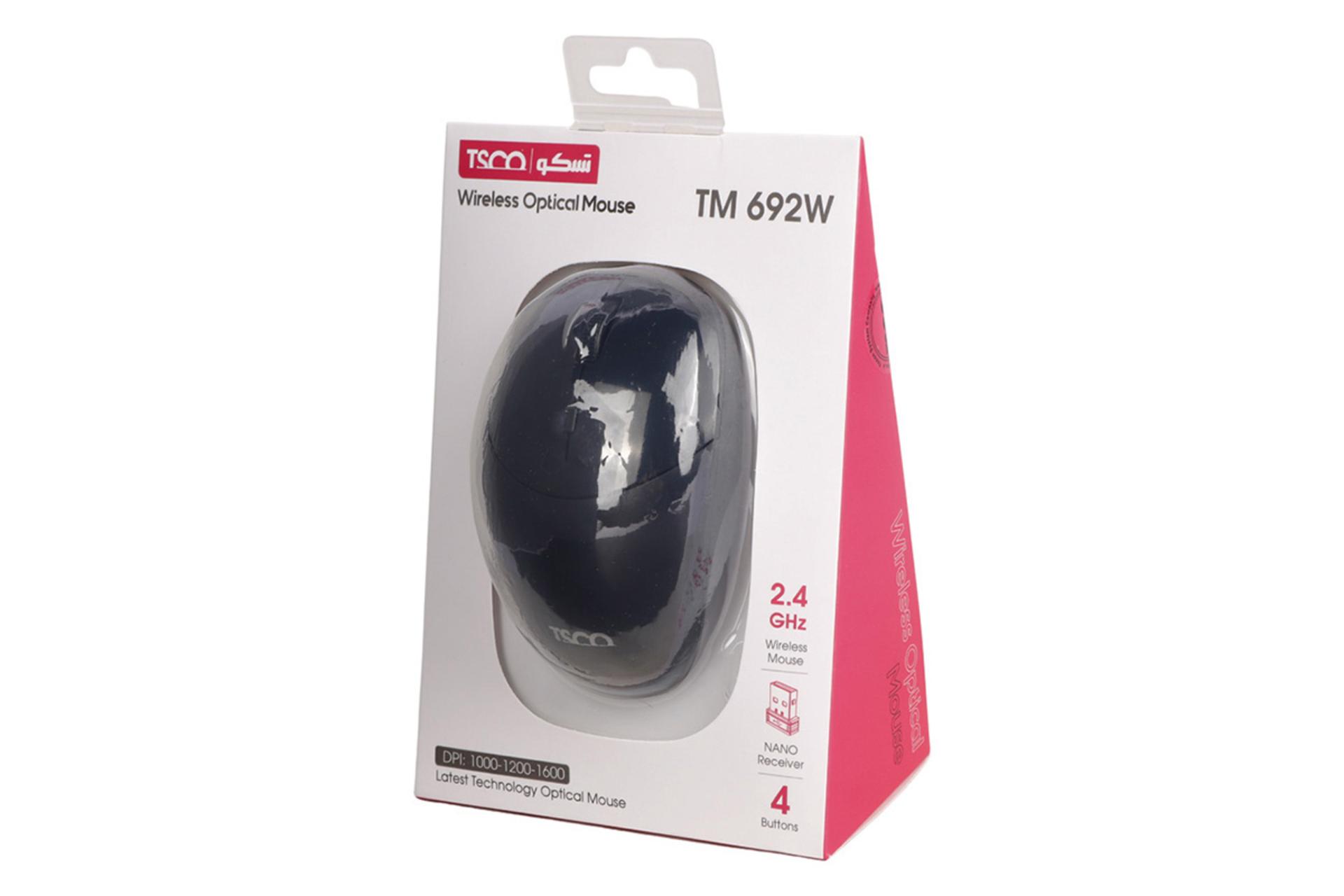 جعبه نمای پایین ماوس تسکو TSCO TM 692W