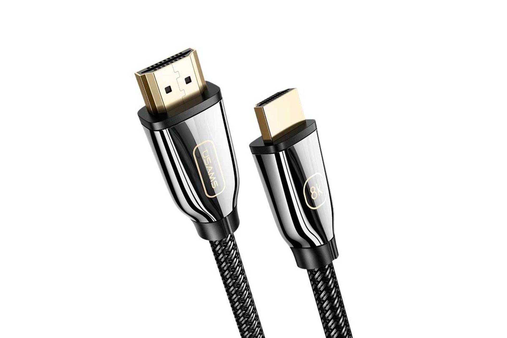 کابل HDMI یوسمز  HDMI U67 US-SJ499 8K 60Hz نسخه 2.1 با طول 5 متر نمای جلو