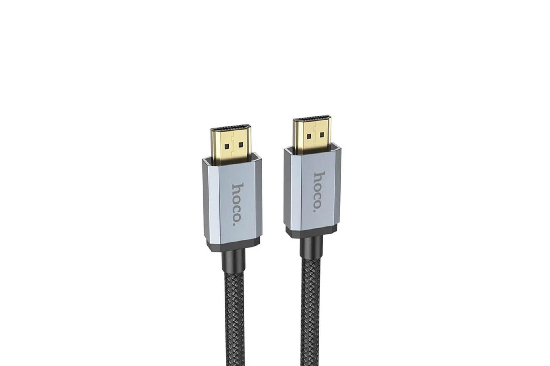 کابل HDMI هوکو  HDMI US03 4K 60Hz نسخه 2.0 با طول 2 متر نمای جلو