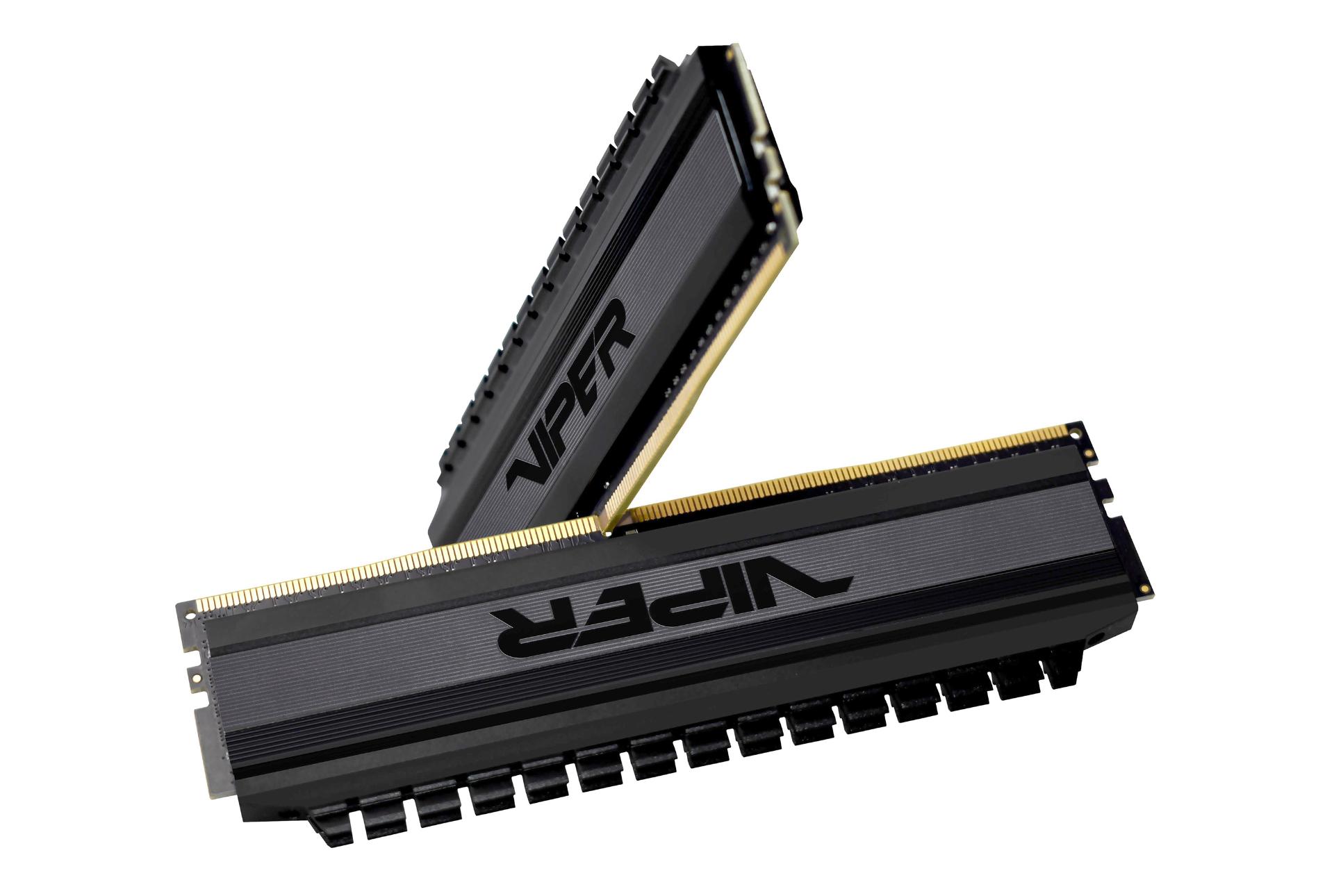 نمای کناری رم پاتریوت Patriot Viper 4 Blackout 16GB DDR4-4133 CL18