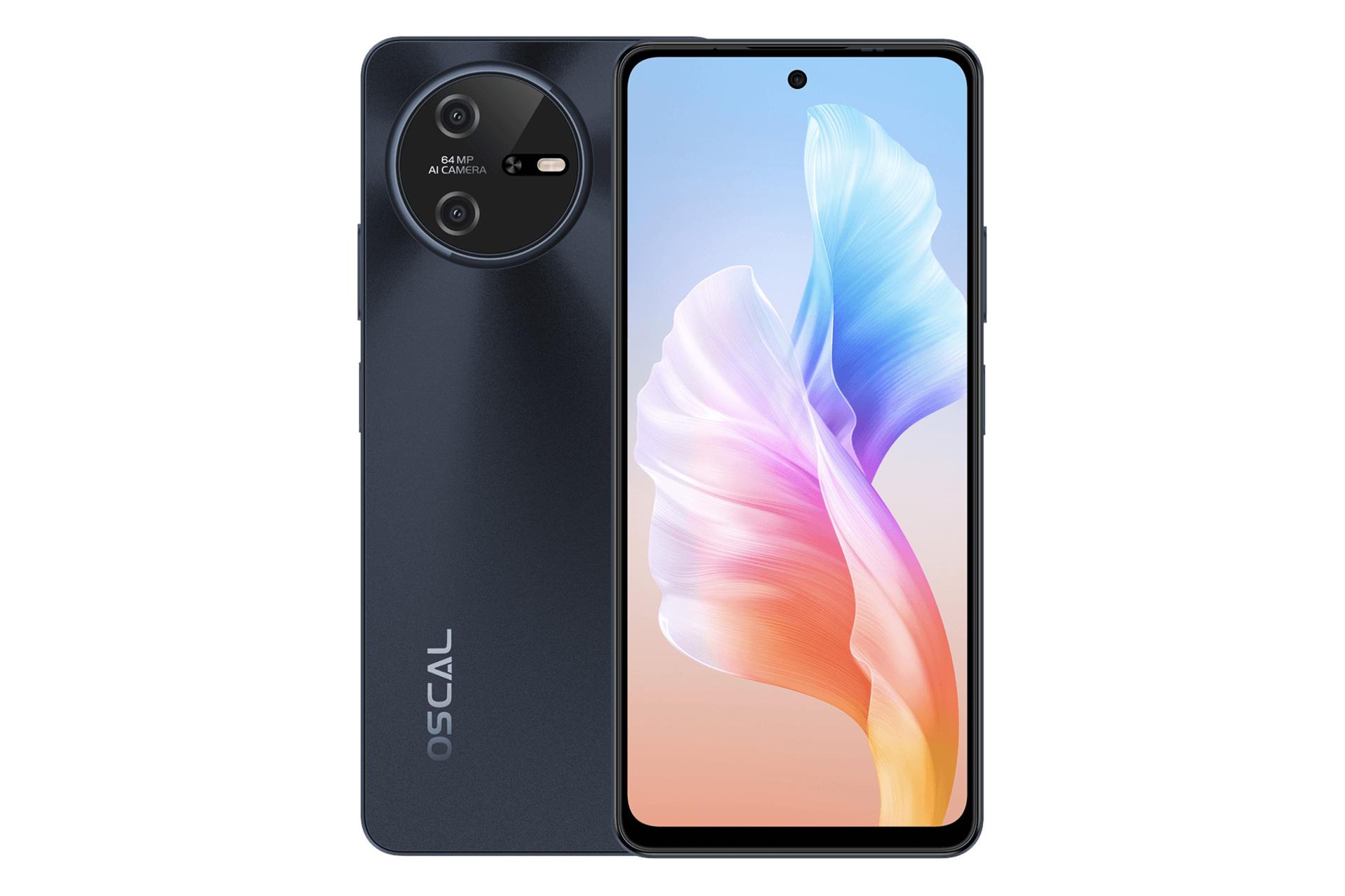 گوشی موبایل اسکال Tiger 12 بلک ویو / Blackview Oscal Tiger 12 خاکستری تیره