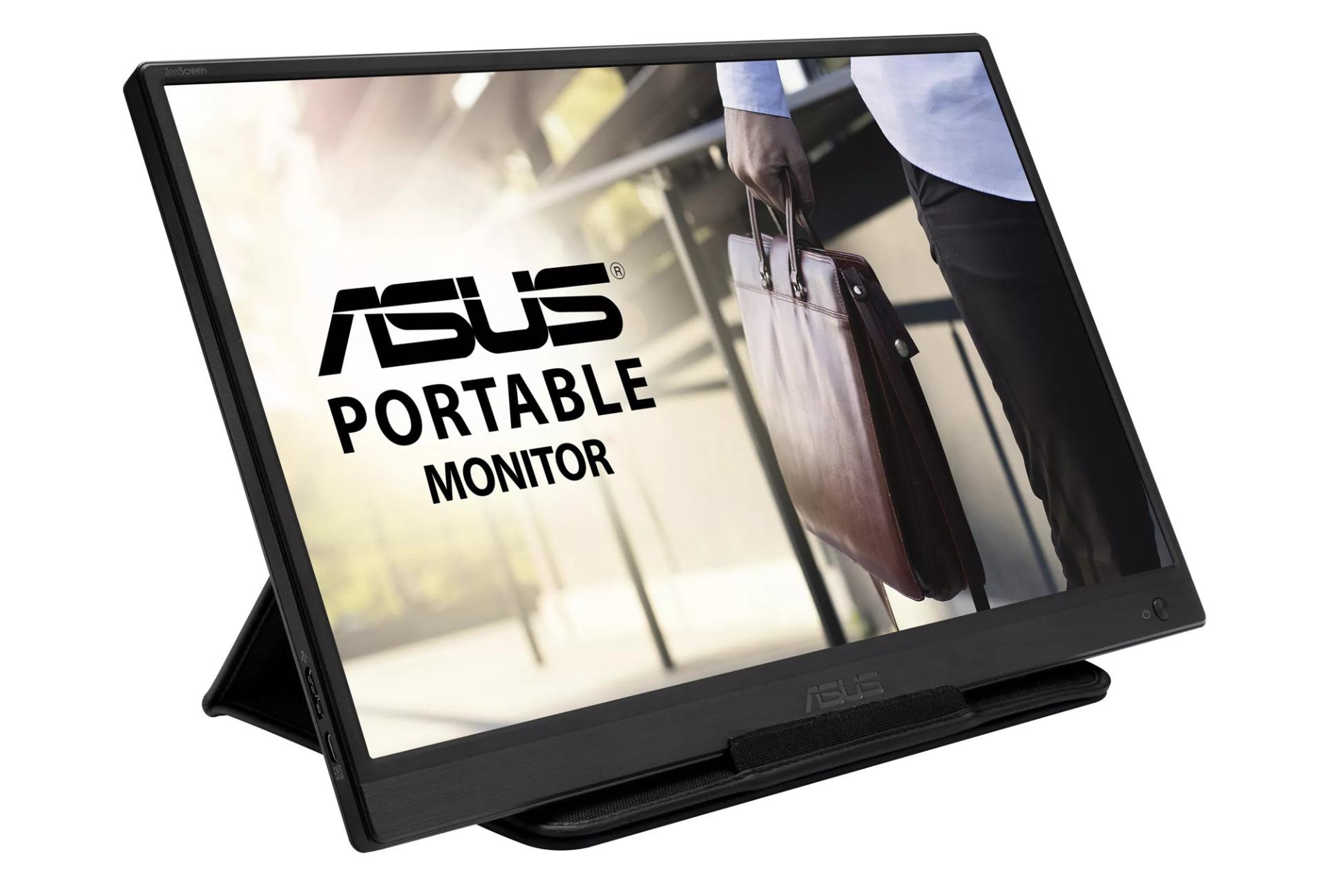 ابعاد مانیتور ایسوس 16 اینچ مدل ZenScreen MB165B