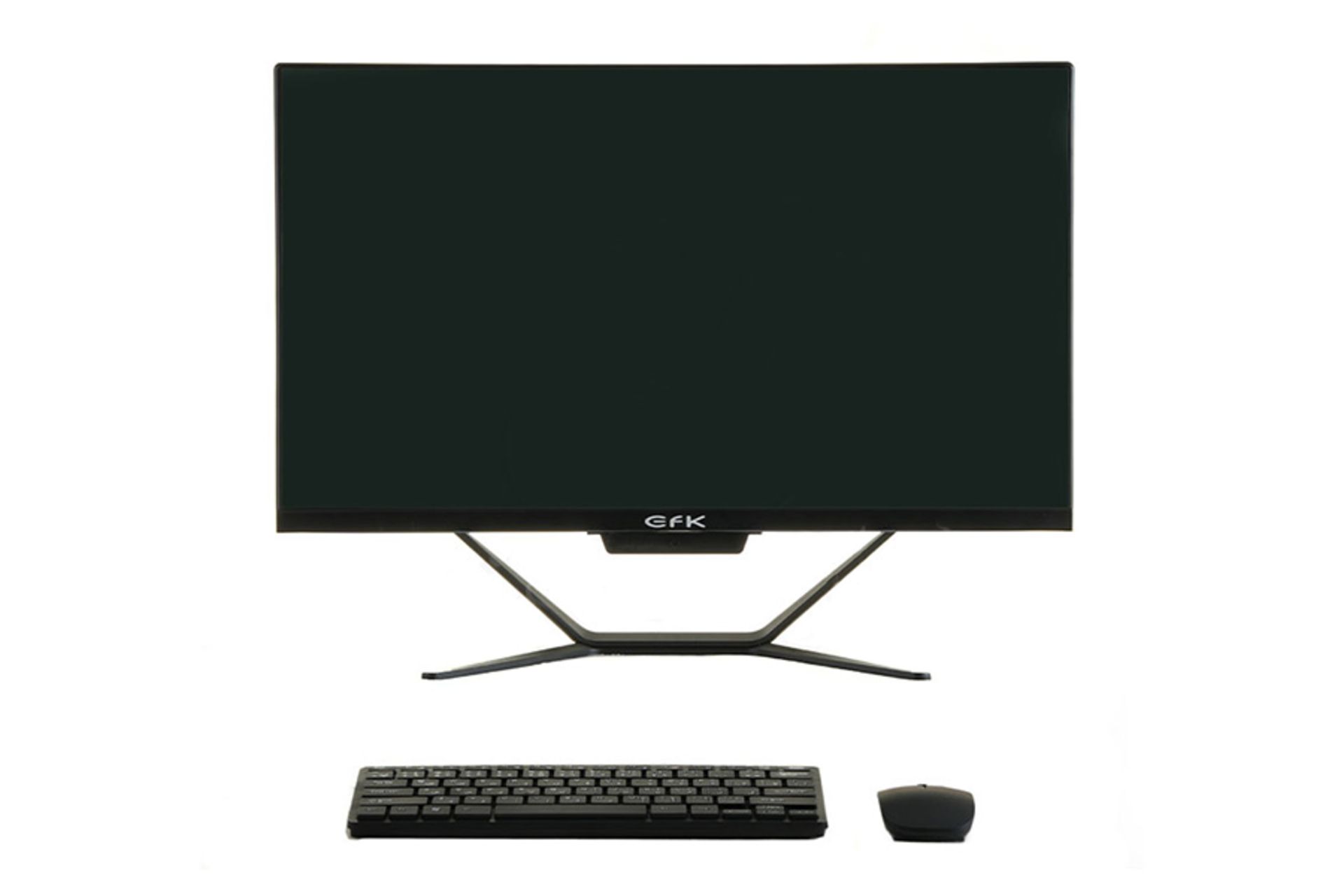 کامپیوتر آل این وان All in one EFK WOLF 24 مشکی نمای جلو