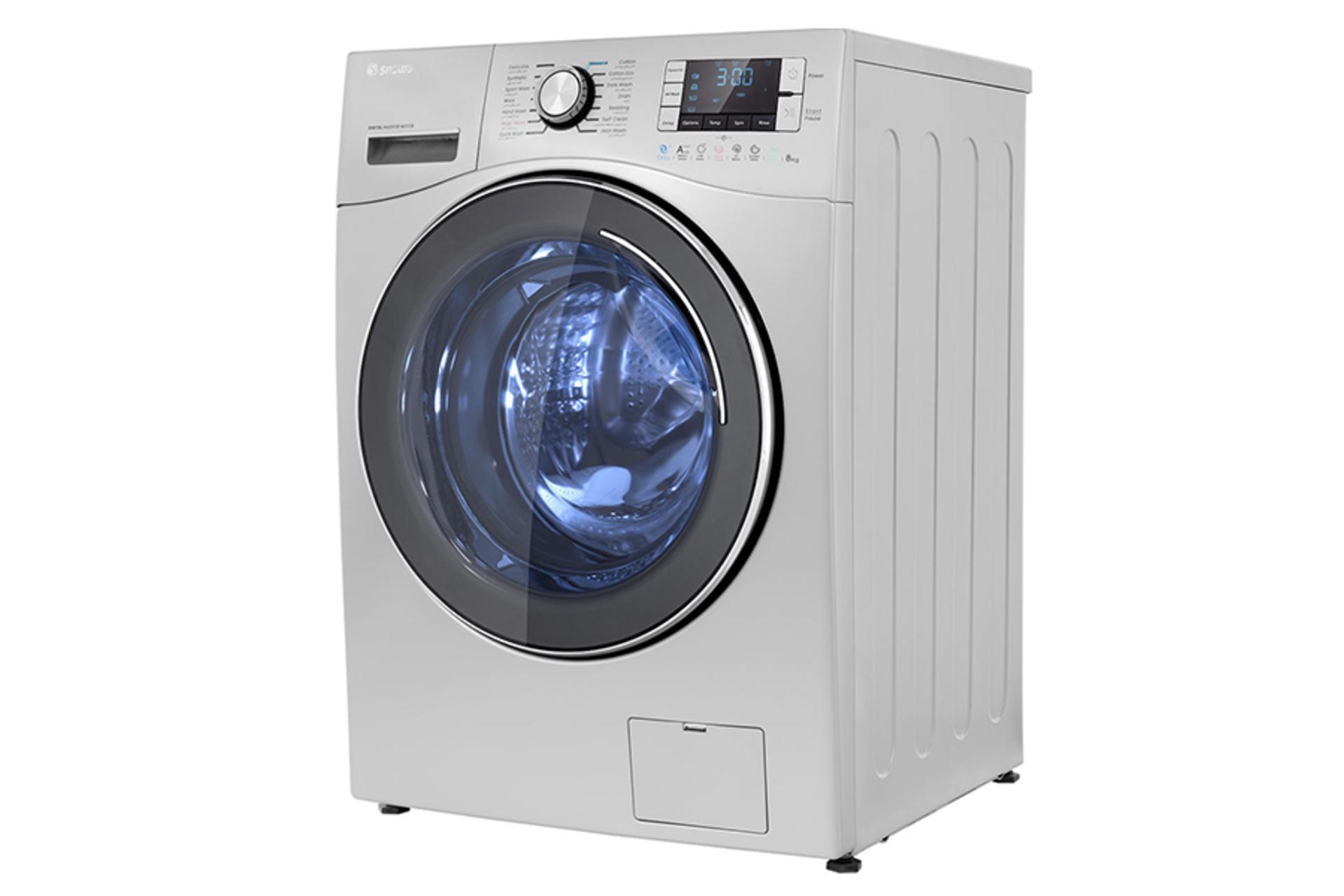 ماشین لباسشویی اسنوا Snowa SWM-84S40 نقره ای