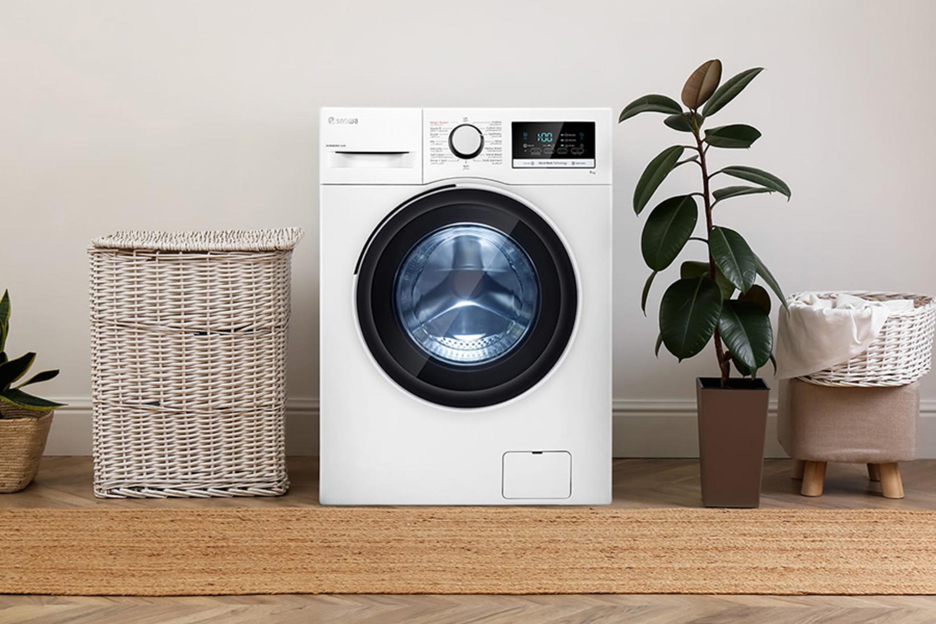 ماشین لباسشویی اسنوا Snowa SWM-71W10 نمای جلو