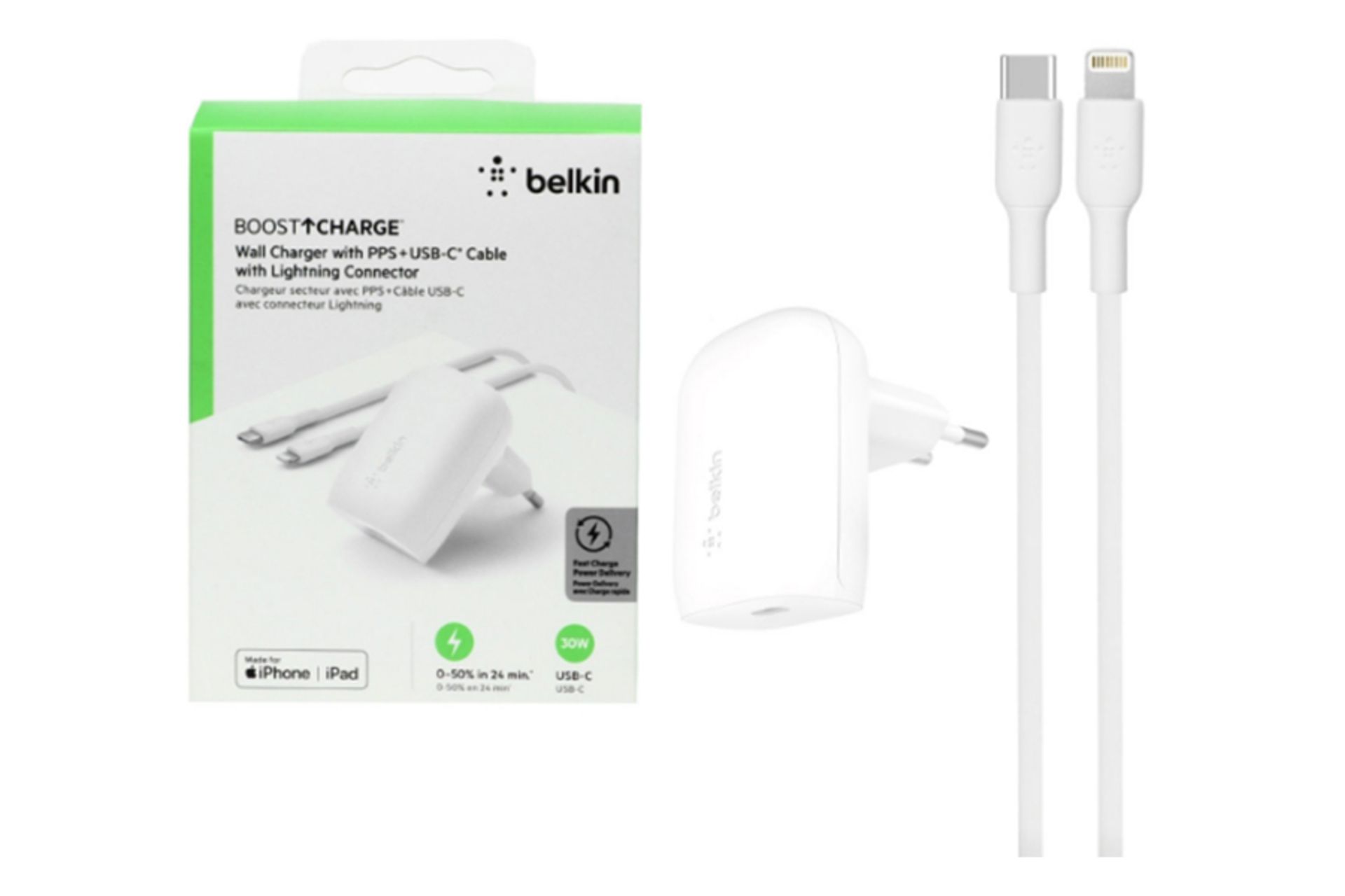 شارژر بلکین مدل wca005vf1mwh