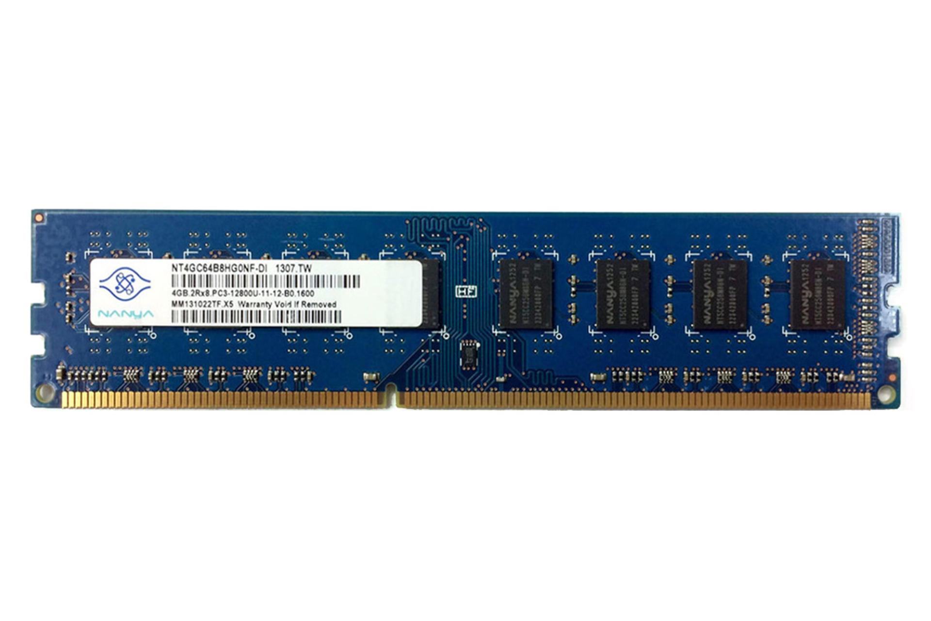 رم نانیا Nanya NT4GC64B8HG0NF-DI 4GB DDR3-1600 CL11