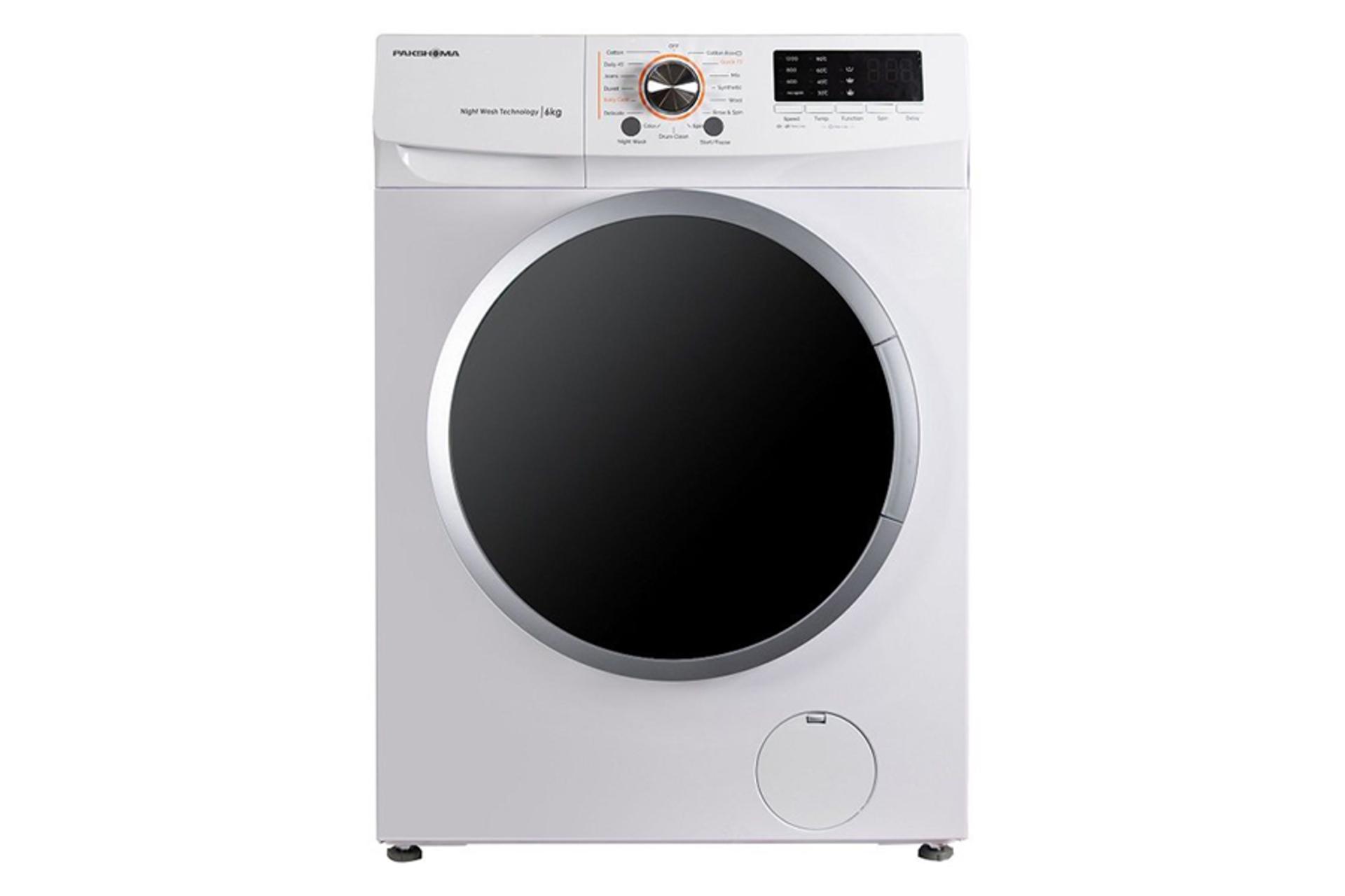 ماشین لباسشویی پاکشوما Pakshoma TFU-66100 سفید