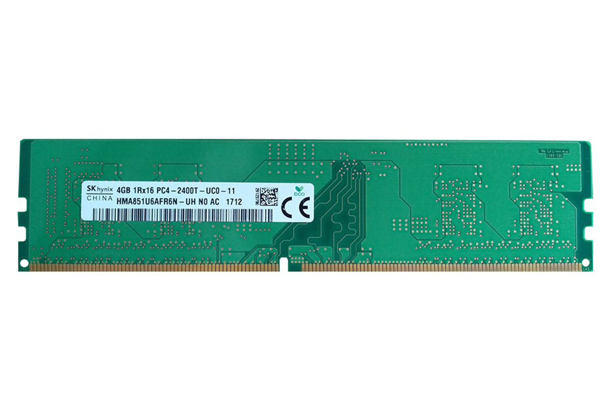 قیمت رم اس کی هاینیکس HMA851U6AFR6N-UH ظرفیت 4 گیگابایت از نوع DDR4-2400