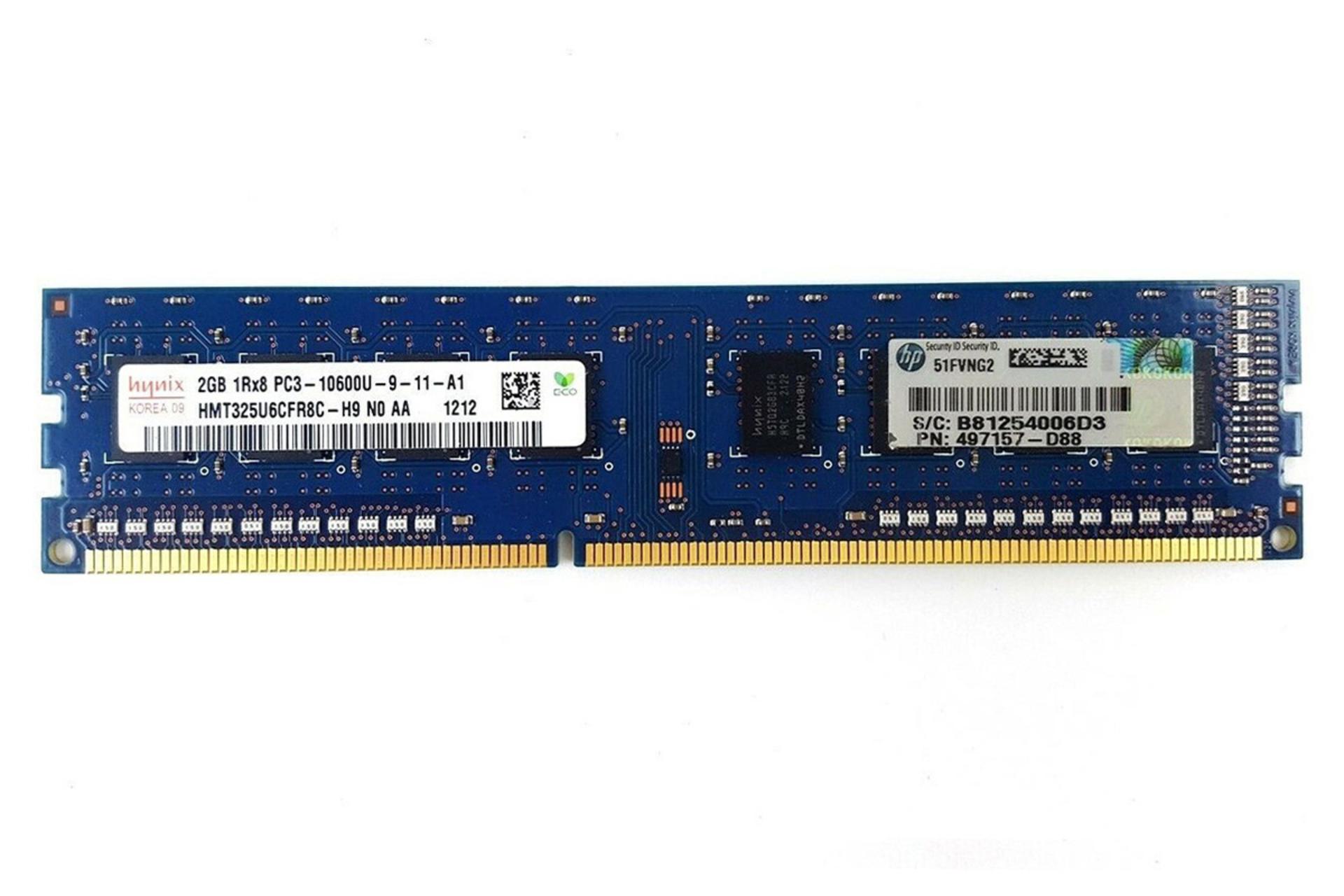رم اس کی هاینیکس SK Hynix HMT325U6CFR8C-H9 2GB DDR3-1333 CL9