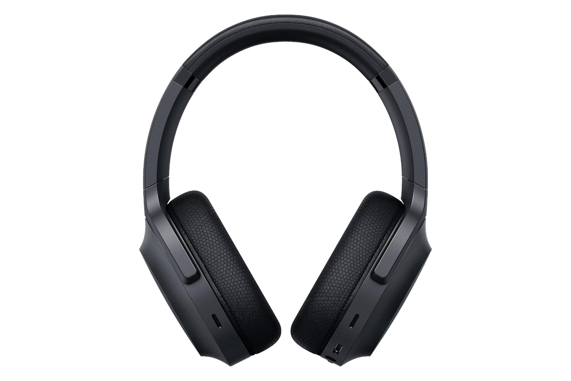 نمای روبرو هدفون ریزر Razer Barracuda مشکی