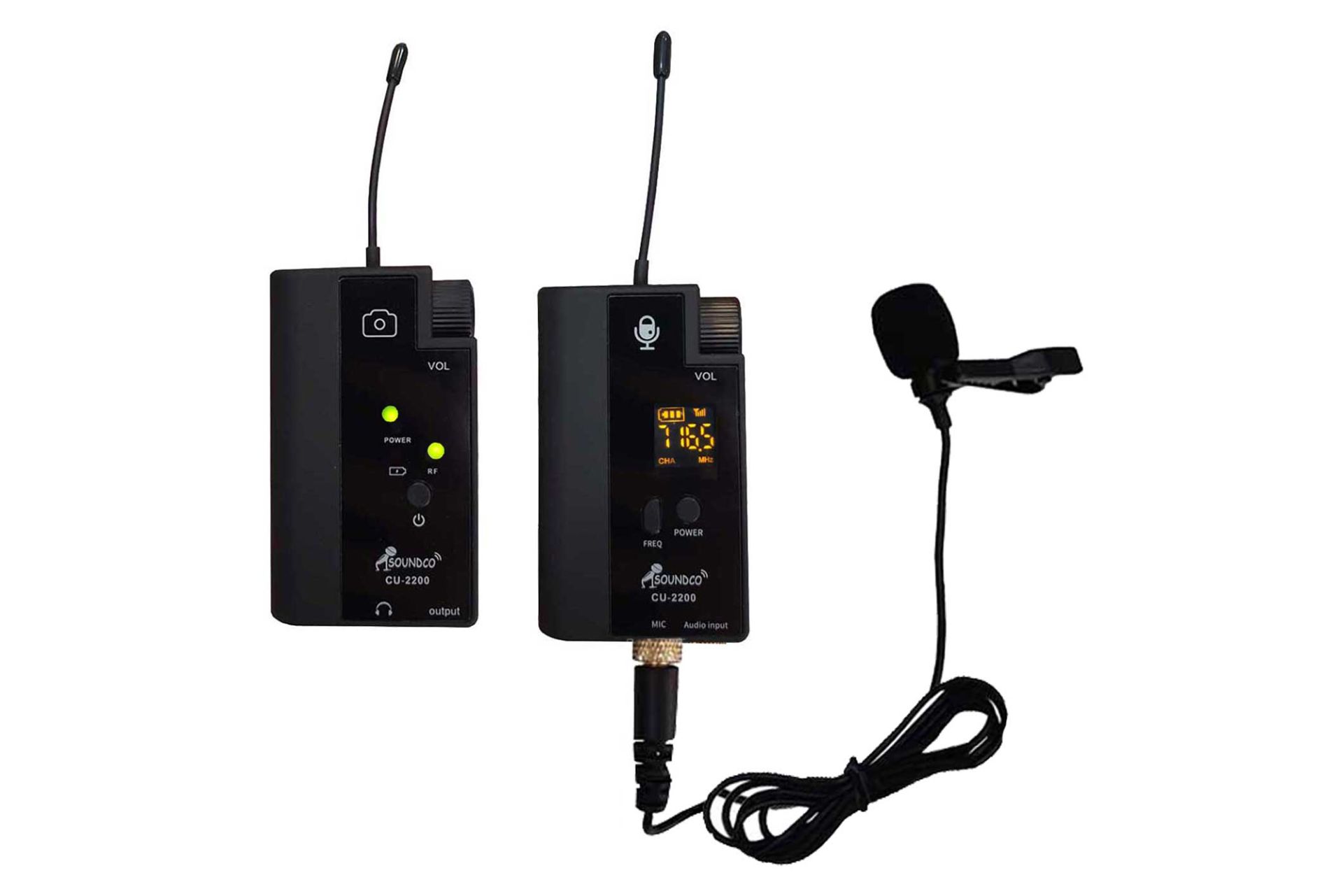 ابعاد میکروفون ساندکو CU-2200