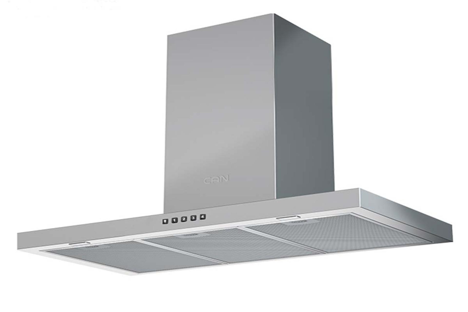 هود کن 1420 رنگ استیل نمای جلو