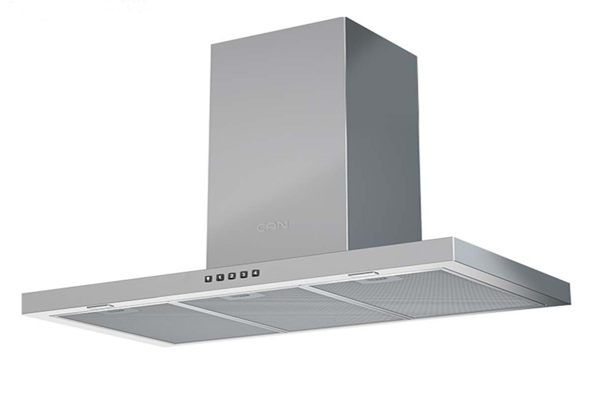 هود کن 1420 رنگ استیل نمای جلو