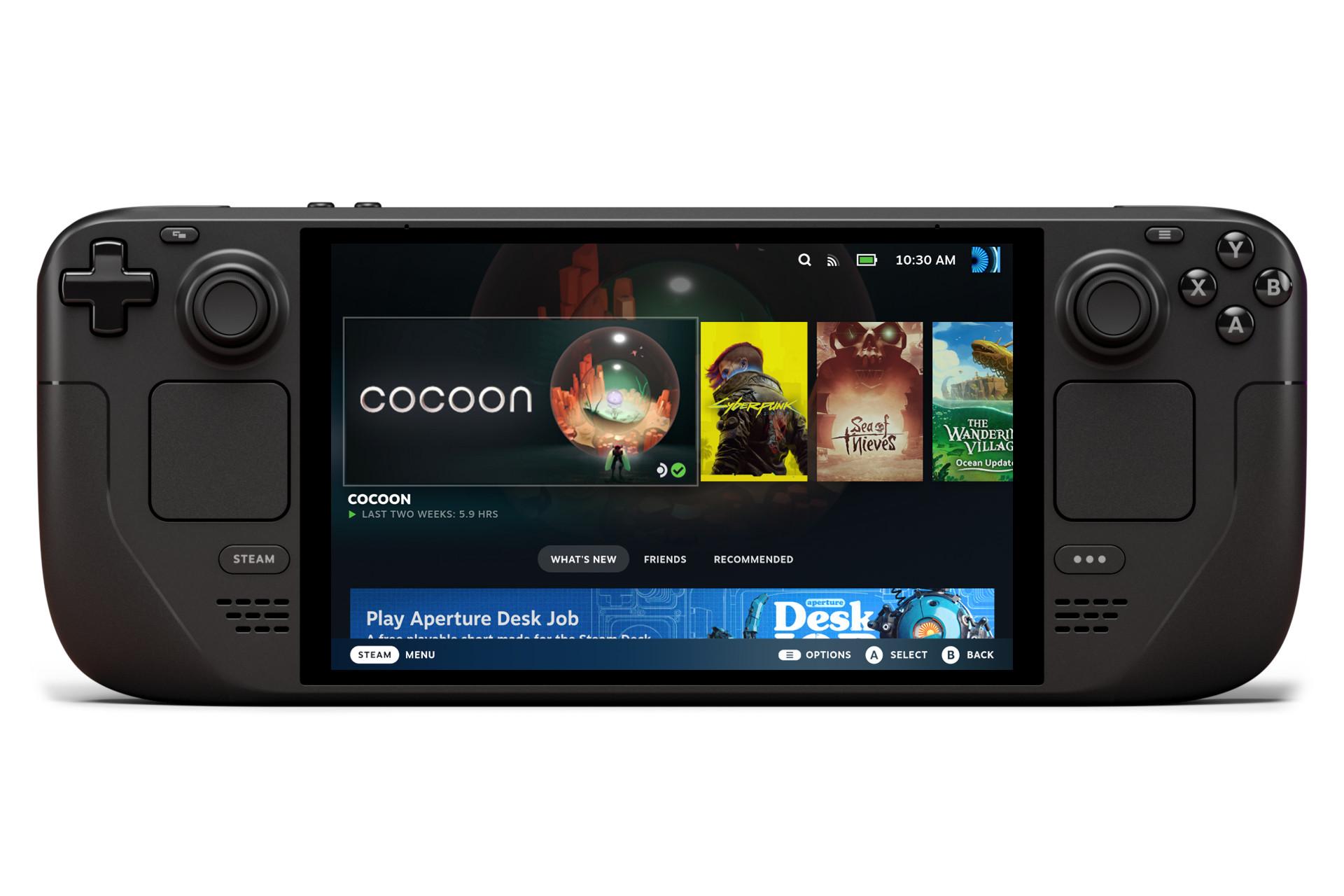 مرجع متخصصين ايران كنسول بازي استيم دك اولد ولو / Valve Steam Deck OLED