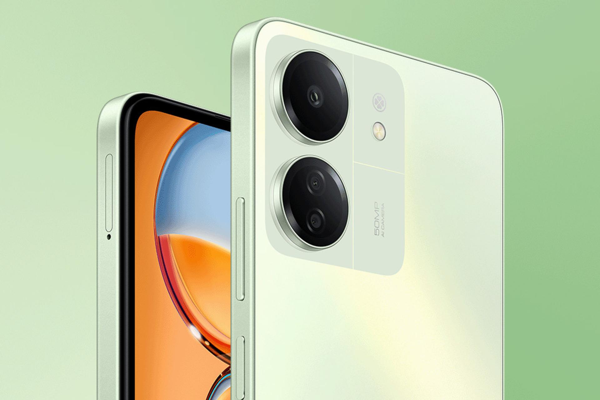 پنل پشت گوشی ردمی 13C شیائومی / Xiaomi Redmi 13C سبز