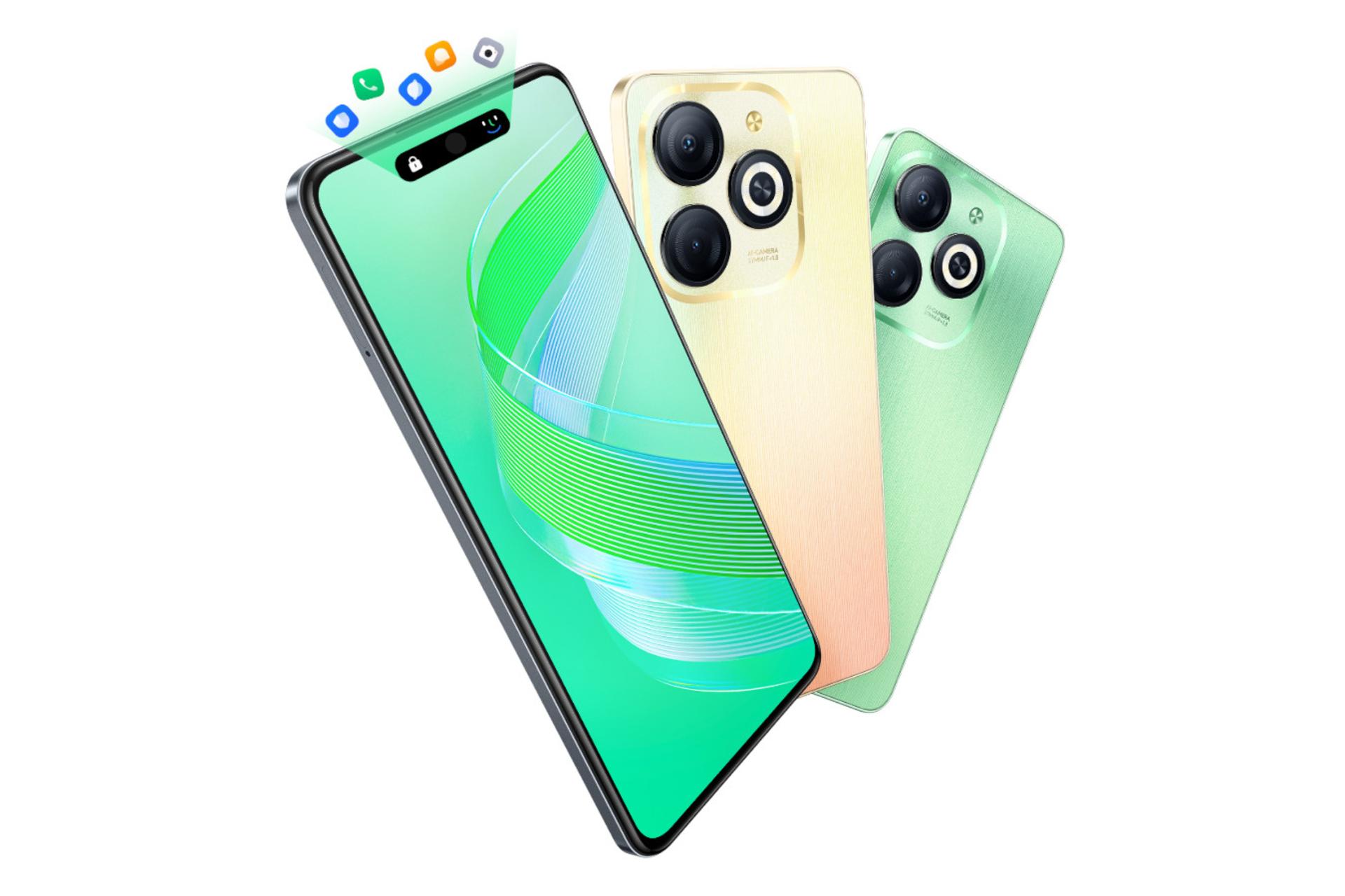 رنگ های مختلف گوشی موبایل اسمارت 8 اینفینیکس / Infinix Smart 8
