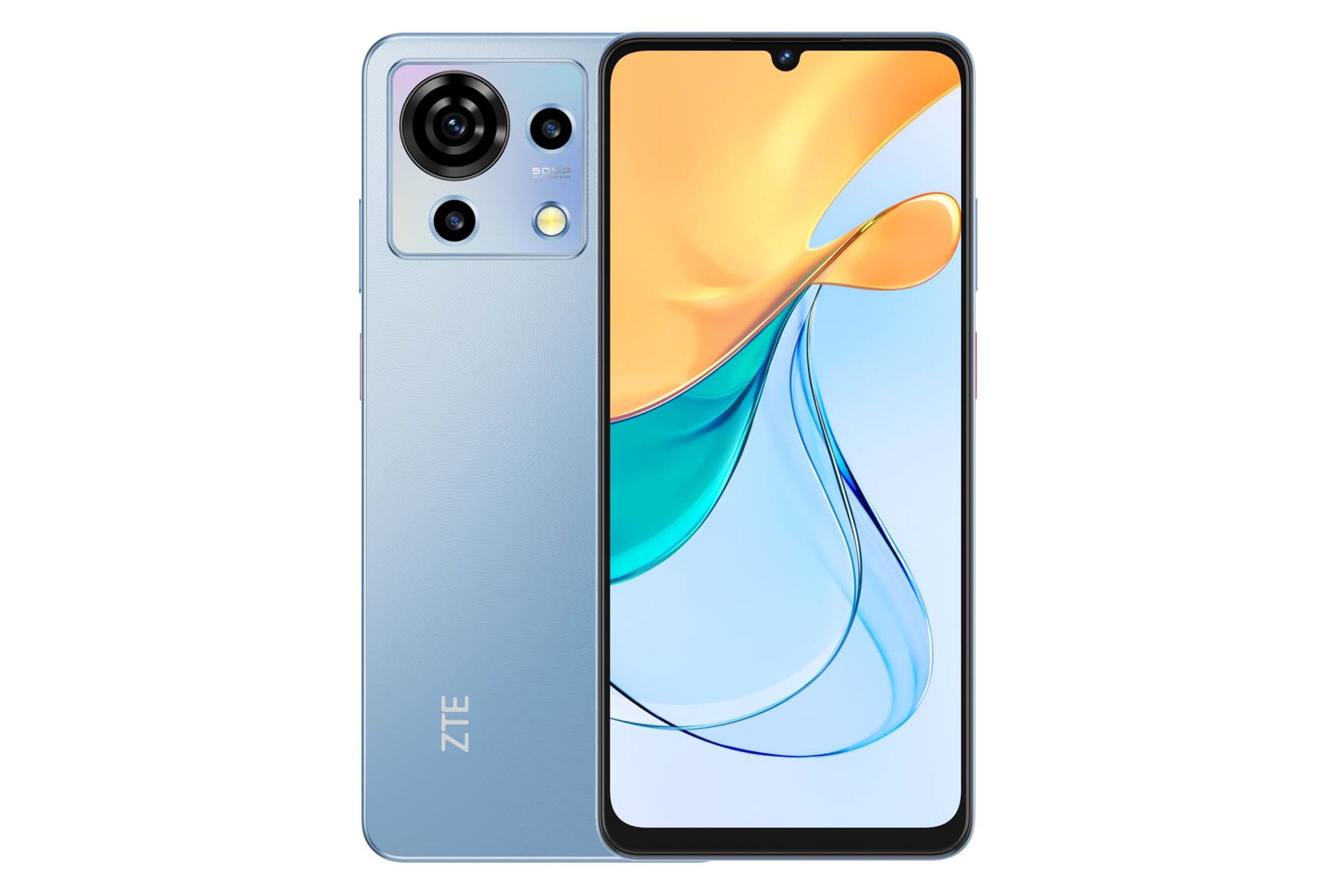 گوشی موبایل بلید V50 Vita زد تی ای / ZTE Blade V50 Vita آبی