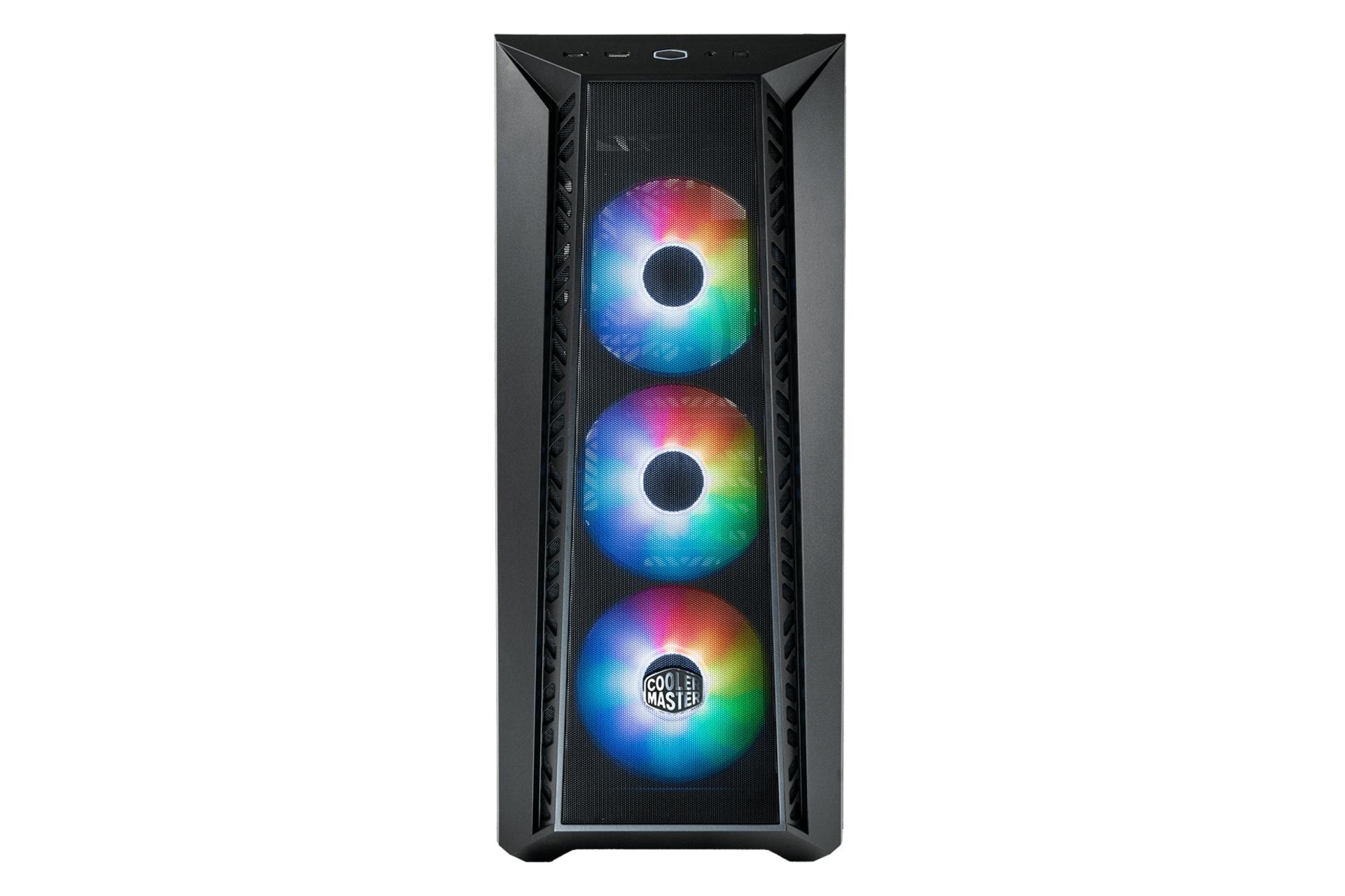 پنل جلو کیس کامپیوتر کولر مستر Cooler Master MASTERBOX 520 MESH مشکی