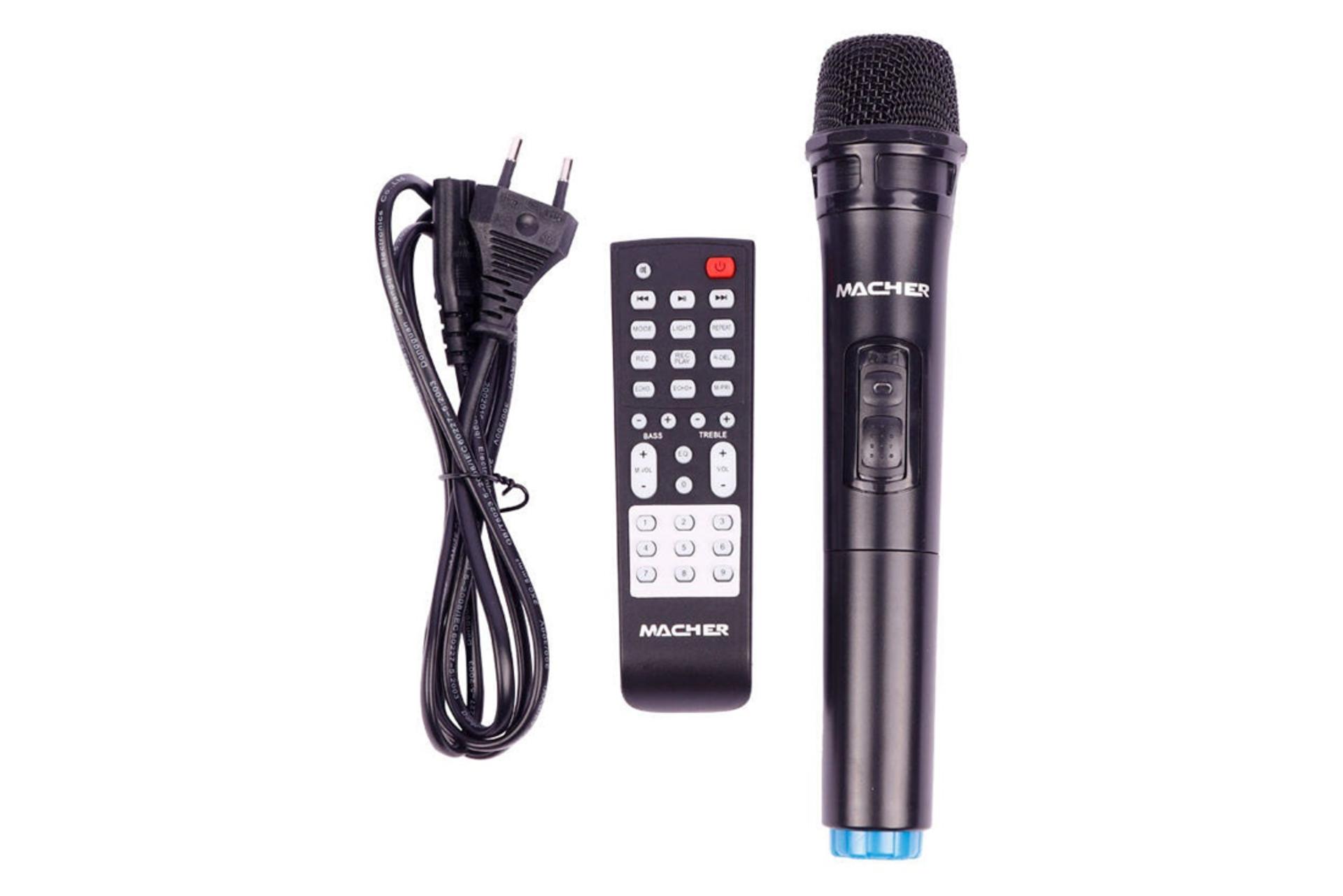 اقلام همراه اسپیکر مچر MR-2300