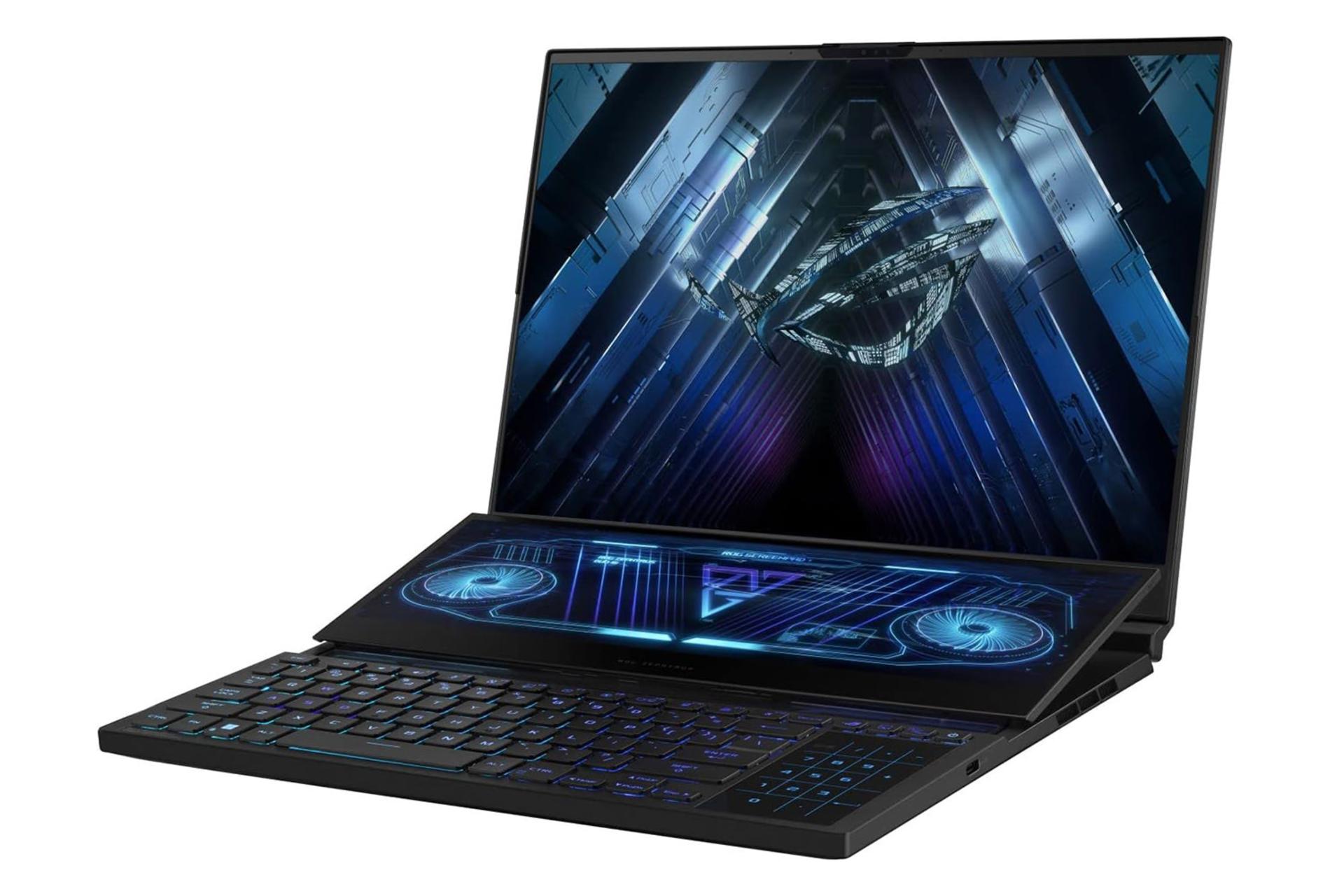 مرجع متخصصين ايران لپ تاپ ايسوس ASUS ROG Zephyrus Duo 16 GX650PY نماي راست