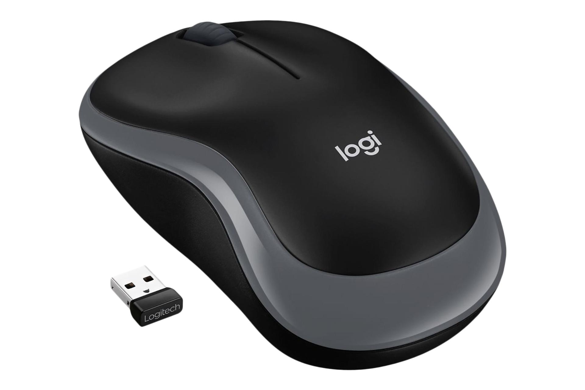 نمای کناری ماوس لاجیتک Logitech M186