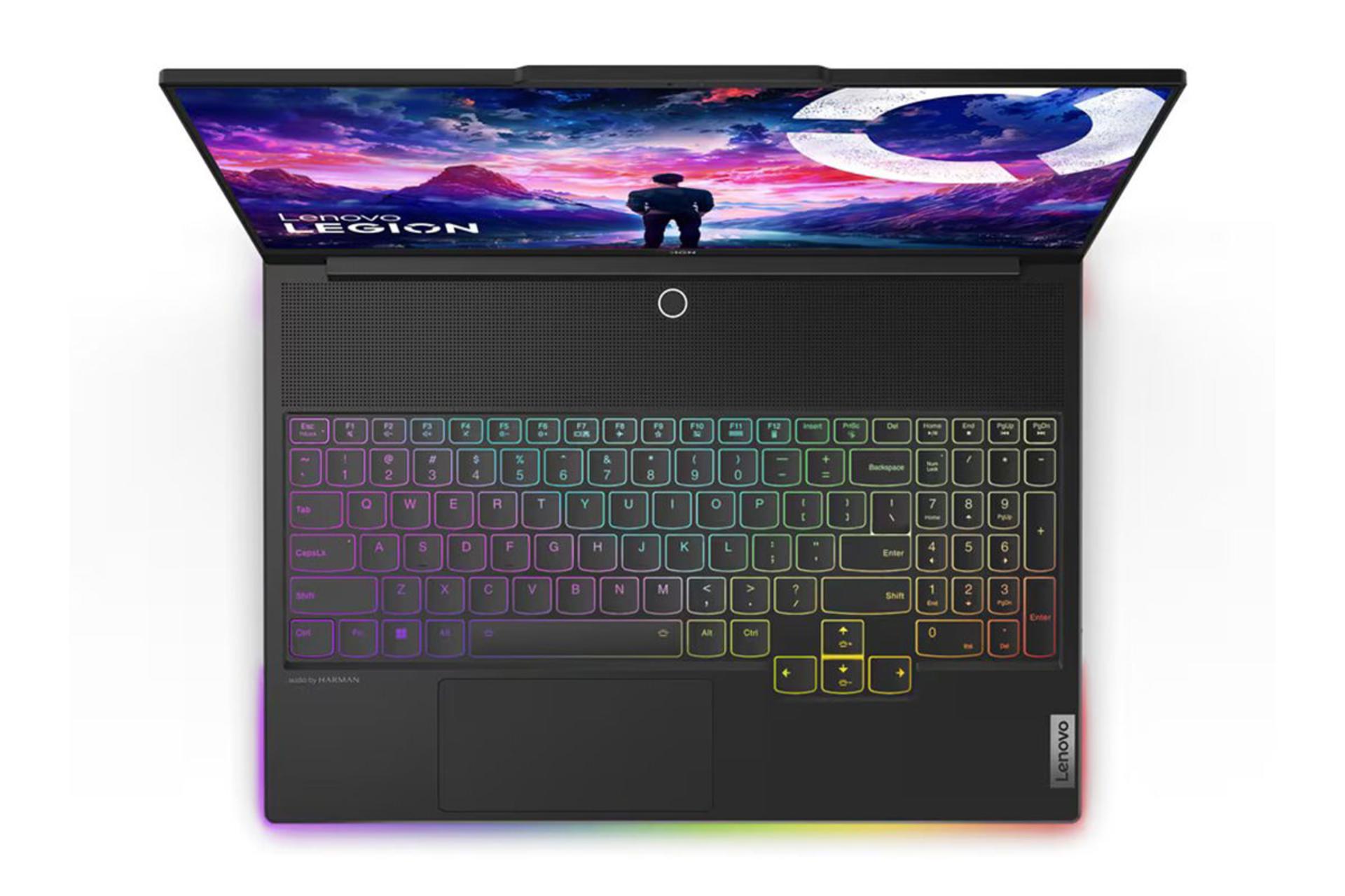 لپ تاپ لنوو Lenovo Legion 9 16IRX8 نمای بالا