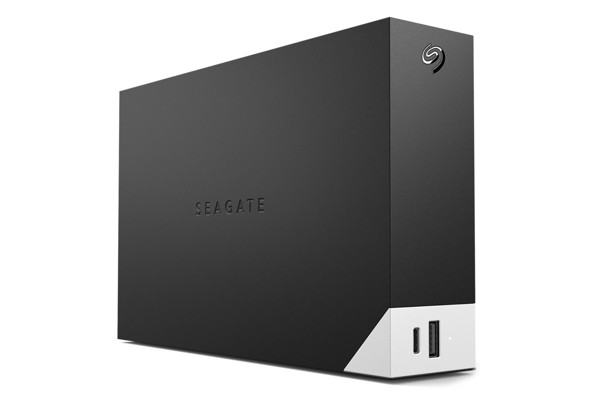 نمای چپ هارد دیسک سیگیت Seagate One Touch Hub 2.5 Inch 12TB ظرفیت 12 ترابایت