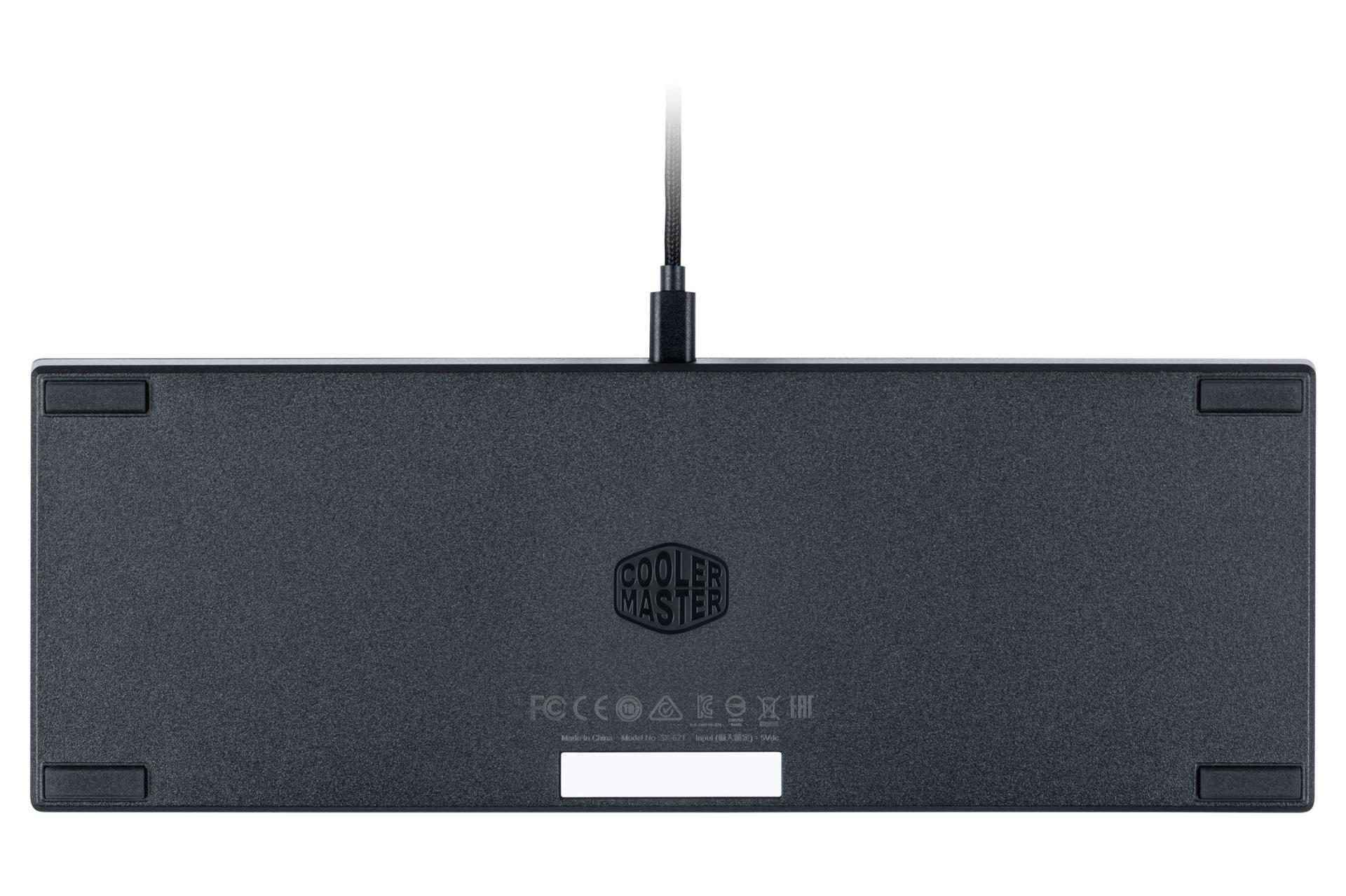 کیبورد کولر مستر SK621 نمای پشت