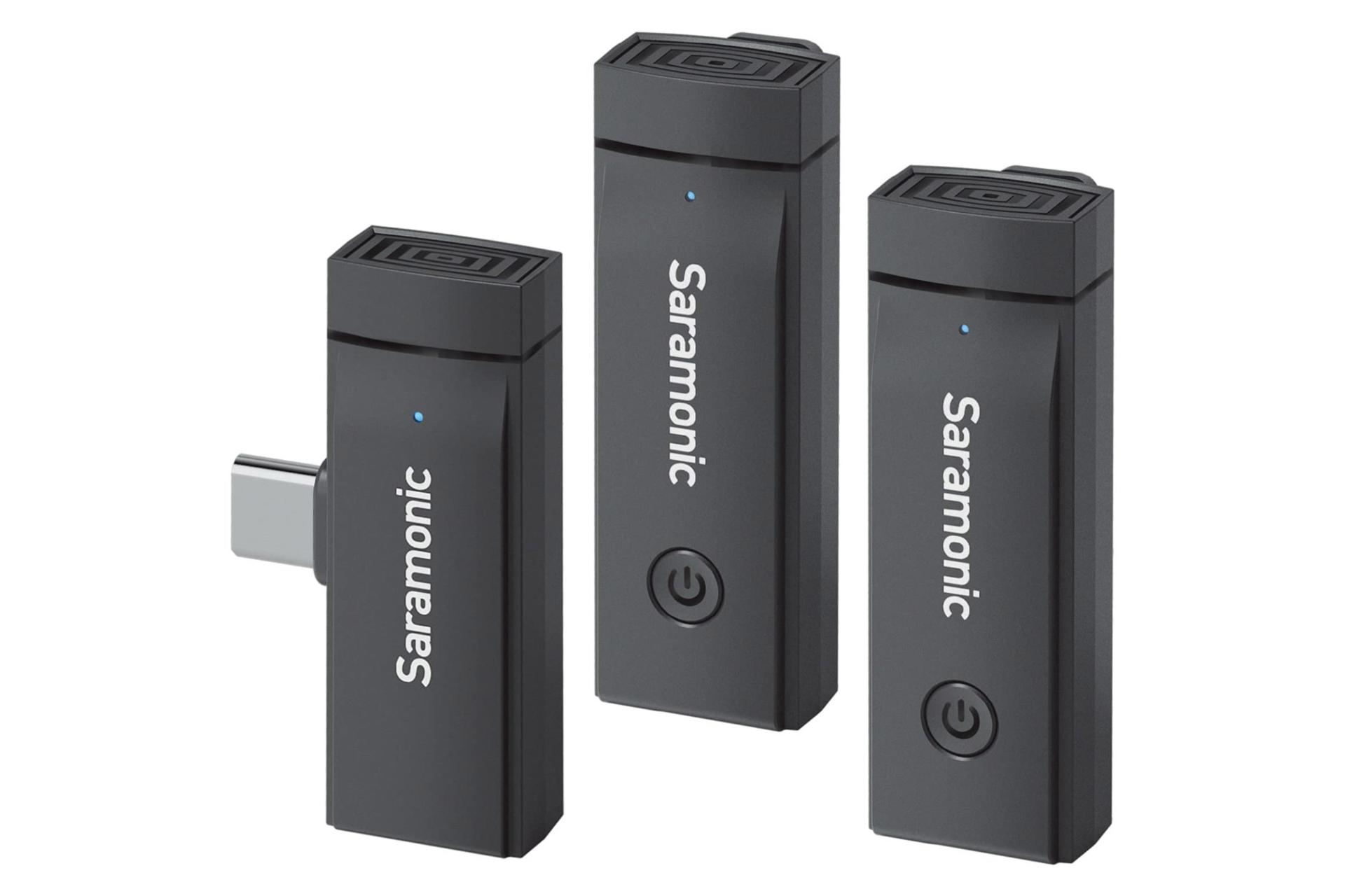 ابعاد میکروفون سارامونیک Blink Go U2 Kit