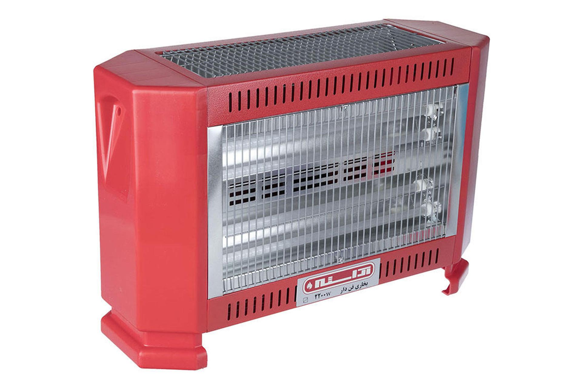 نمای کناری بخاری برقی آراسته Arasteh EFHA2200